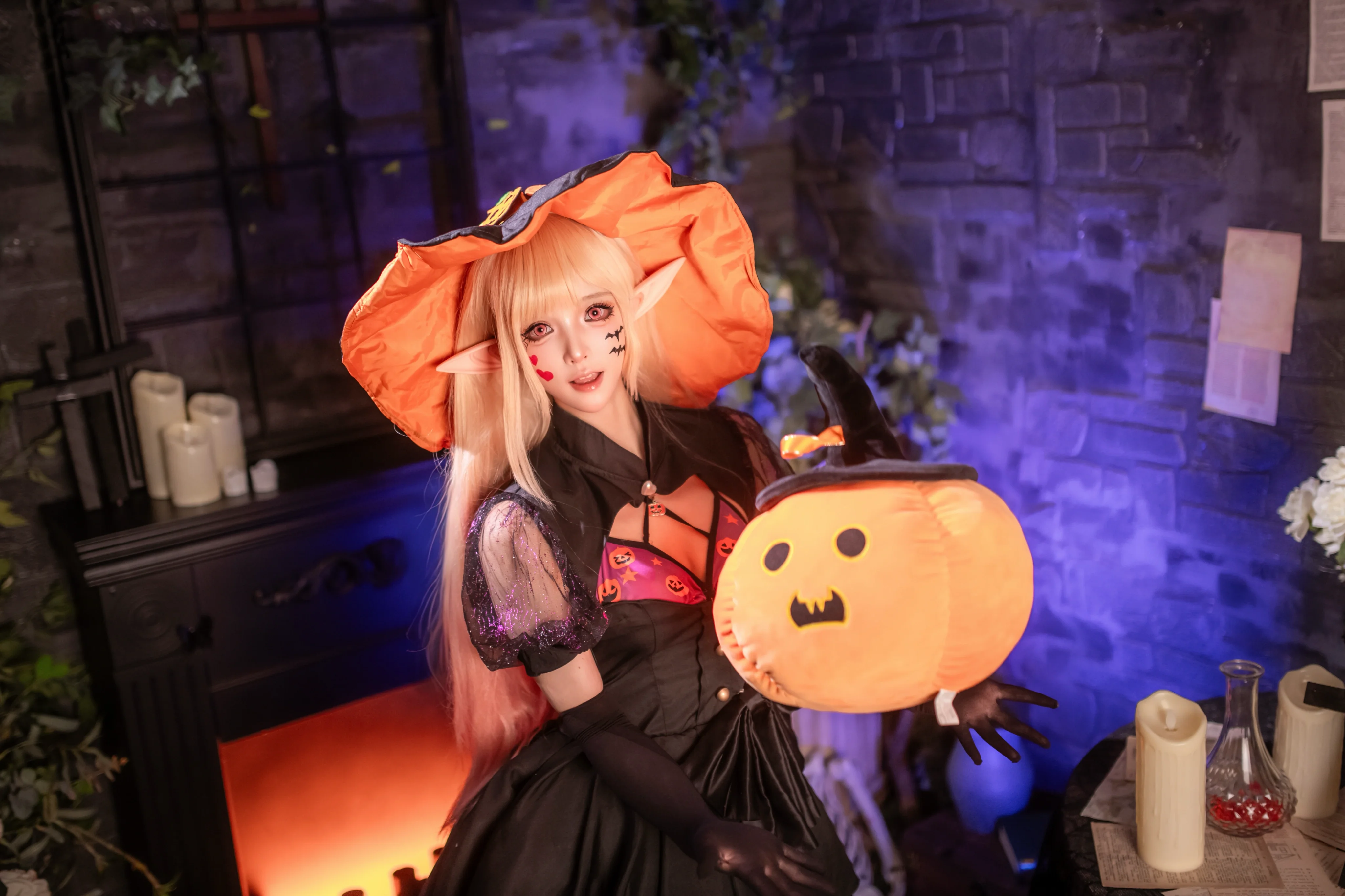 【喜多川海梦cos】万圣节限定巫女造型，迟来的节日快乐 - 第 9 张