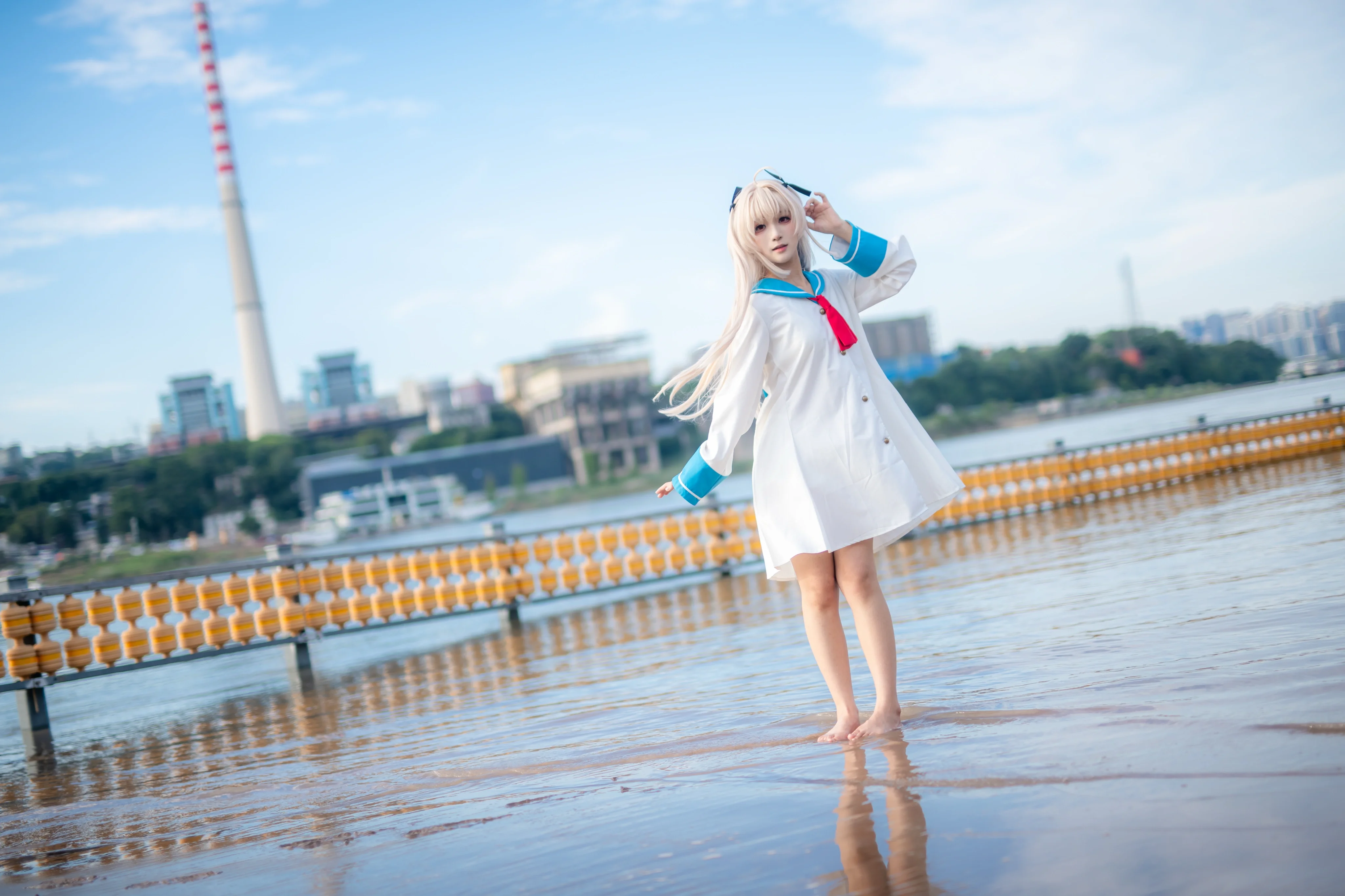 【アトリ コスプレ】廃墟に舞う純白の羽翼と2025年度ポートレート撮影まとめ - 15 枚目