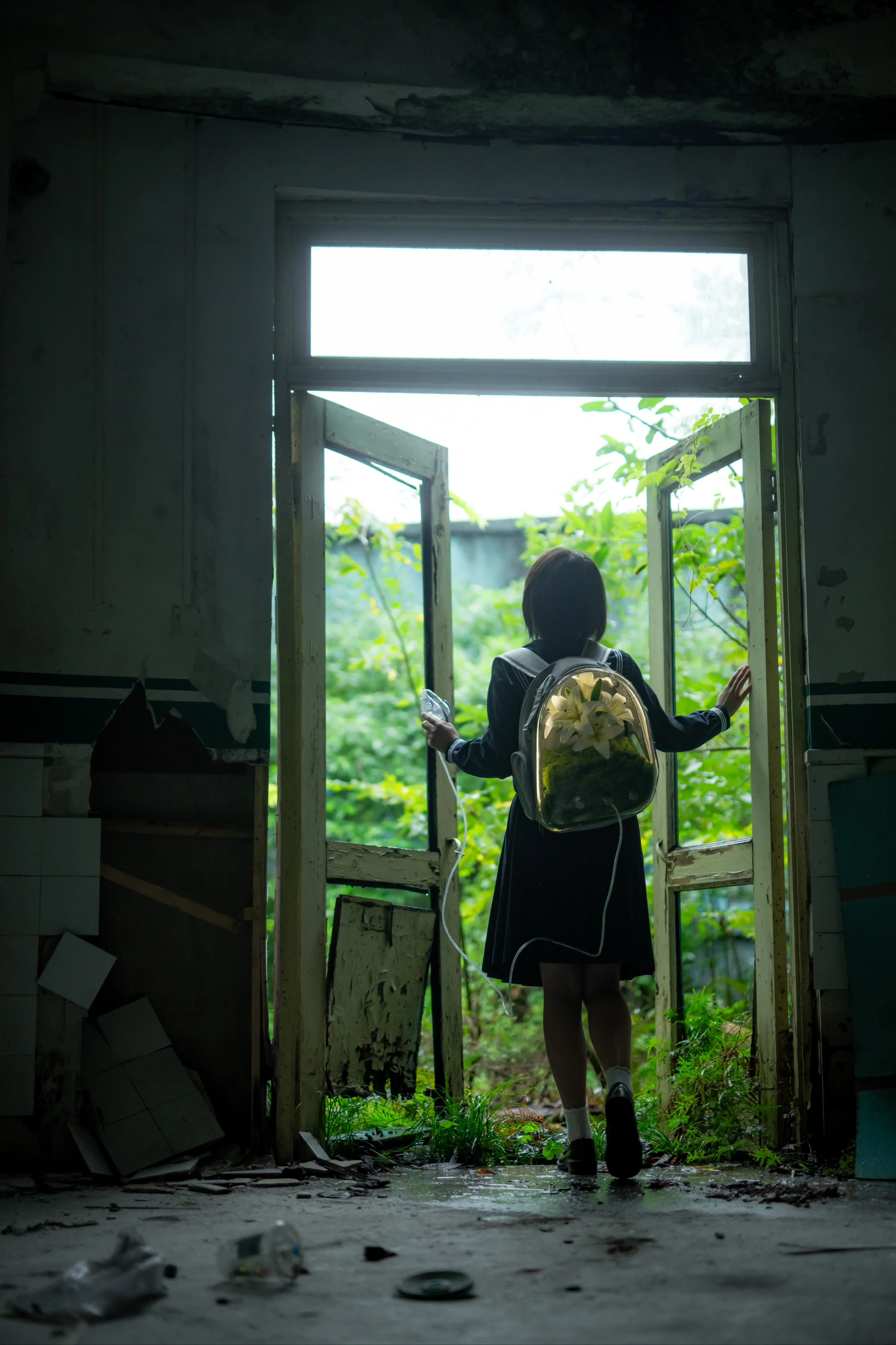 【アトリ コスプレ】廃墟に舞う純白の羽翼と2025年度ポートレート撮影まとめ - 17 枚目