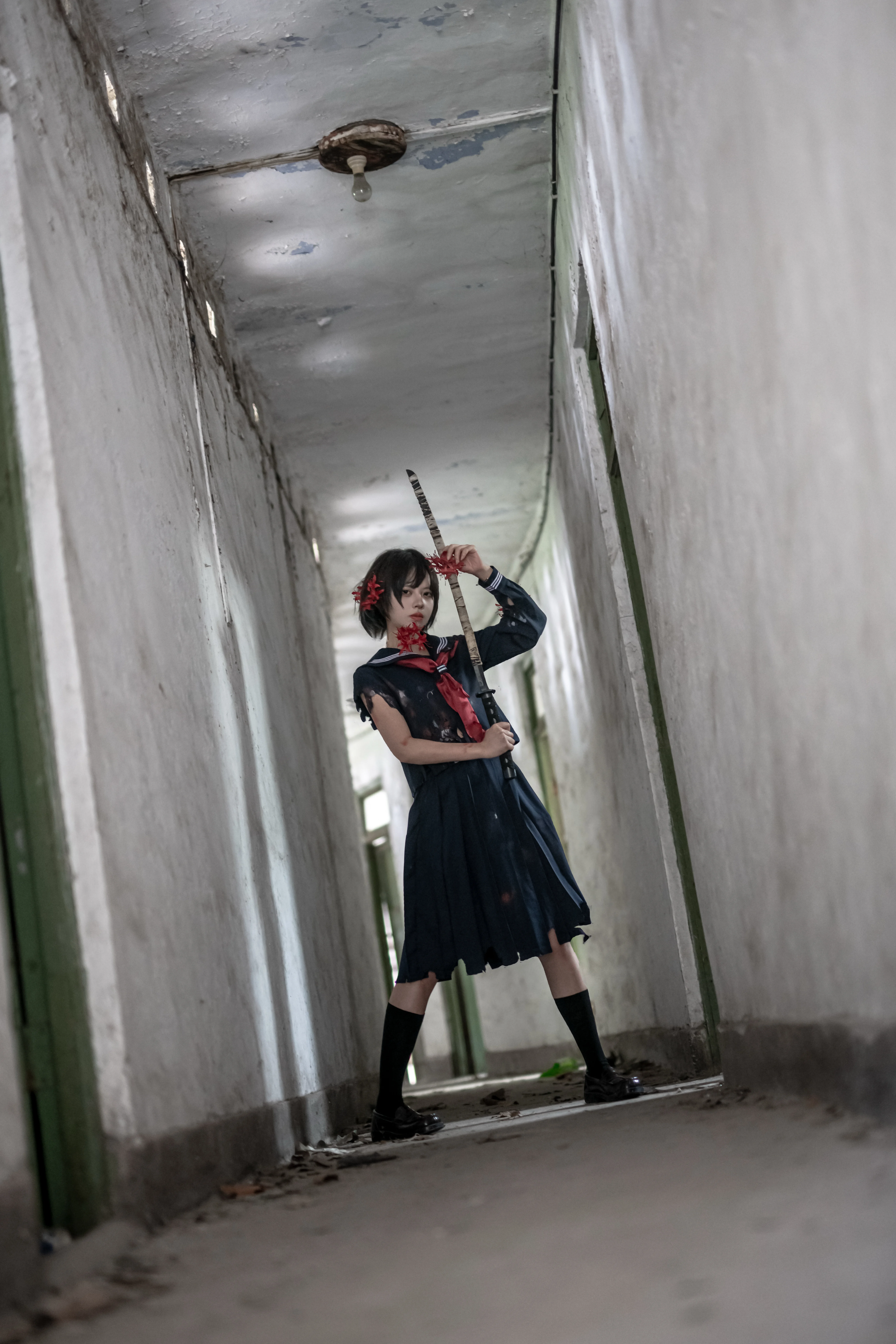 [Hinako Shimizu cosplay] Red and Black in the Ruins of SILENT HILL f - Image 2