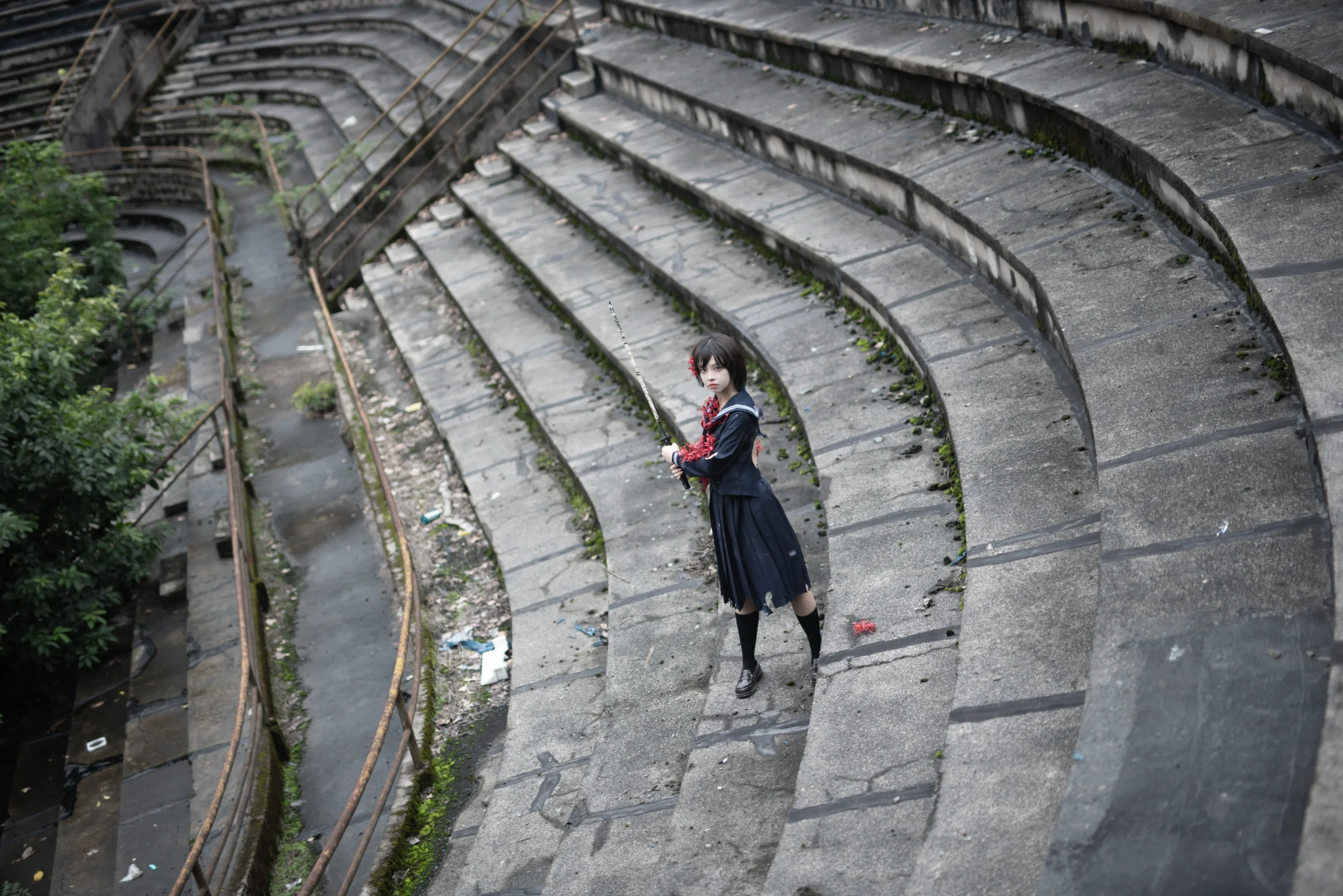 [Hinako Shimizu cosplay] Red and Black in the Ruins of SILENT HILL f - Image 4