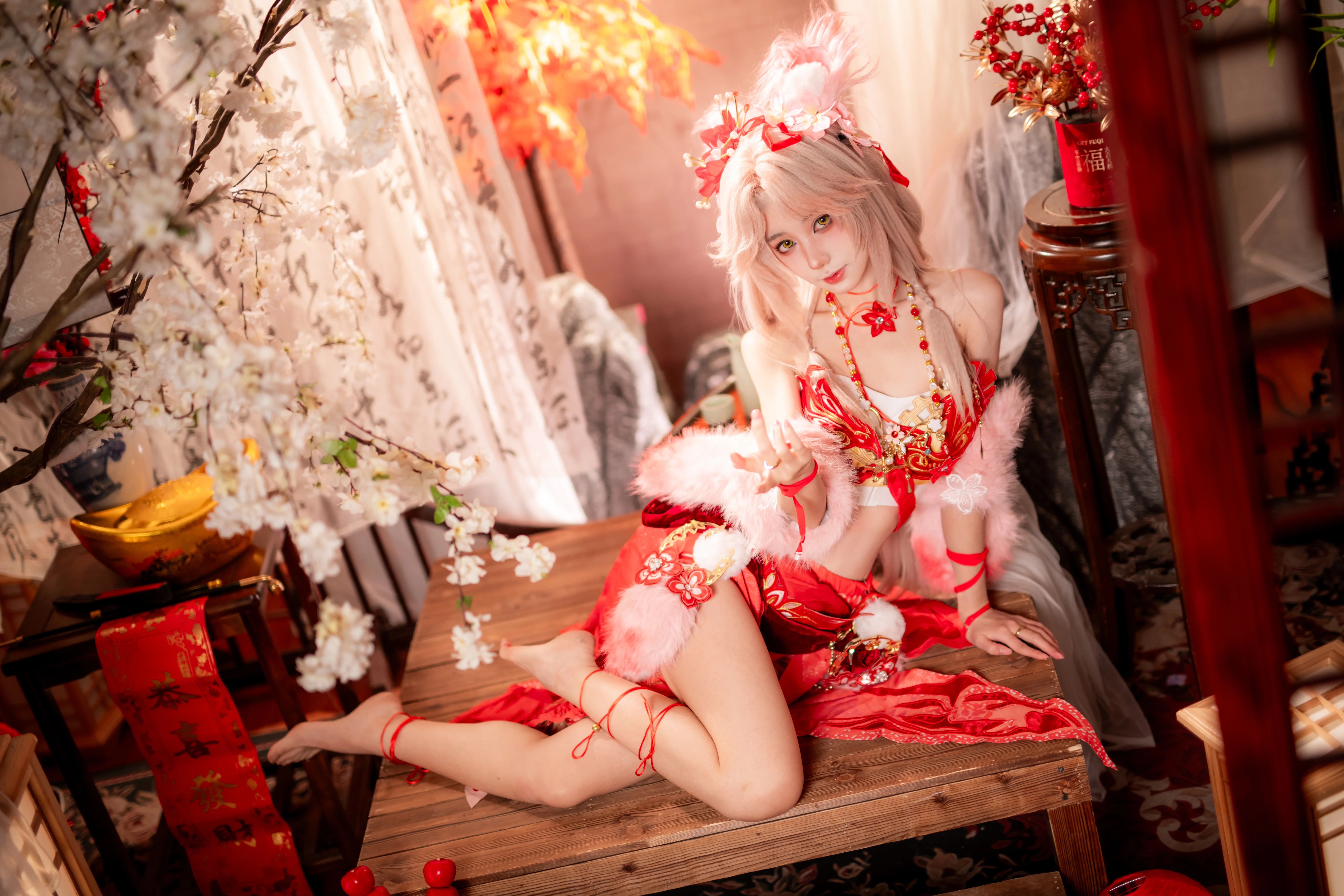 【玉玲珑cos】红线牵引的喜缘，在永劫无间里与你相遇 - 第 2 张