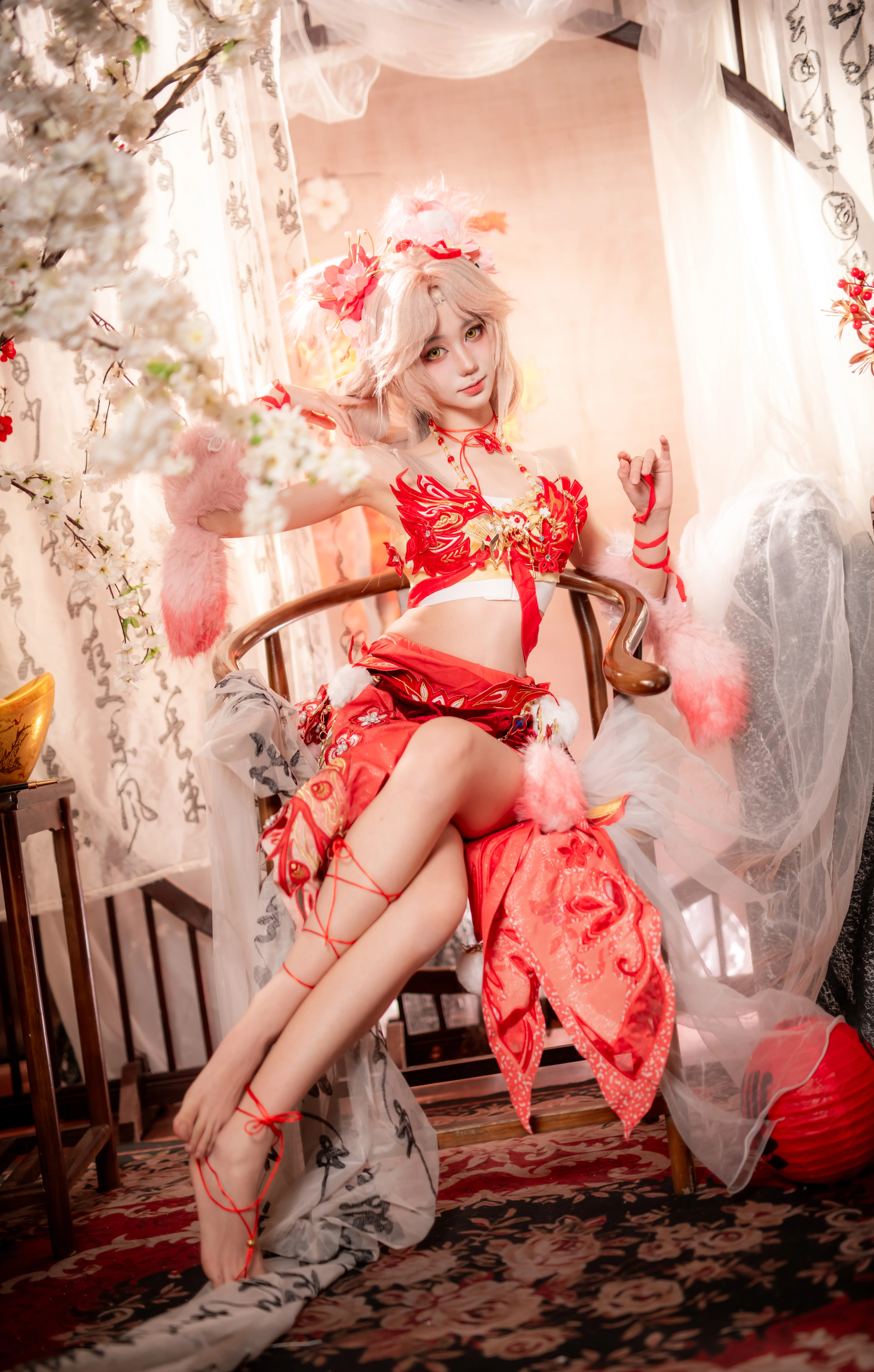 【玉玲珑cos】红线牵引的喜缘，在永劫无间里与你相遇 - 第 6 张