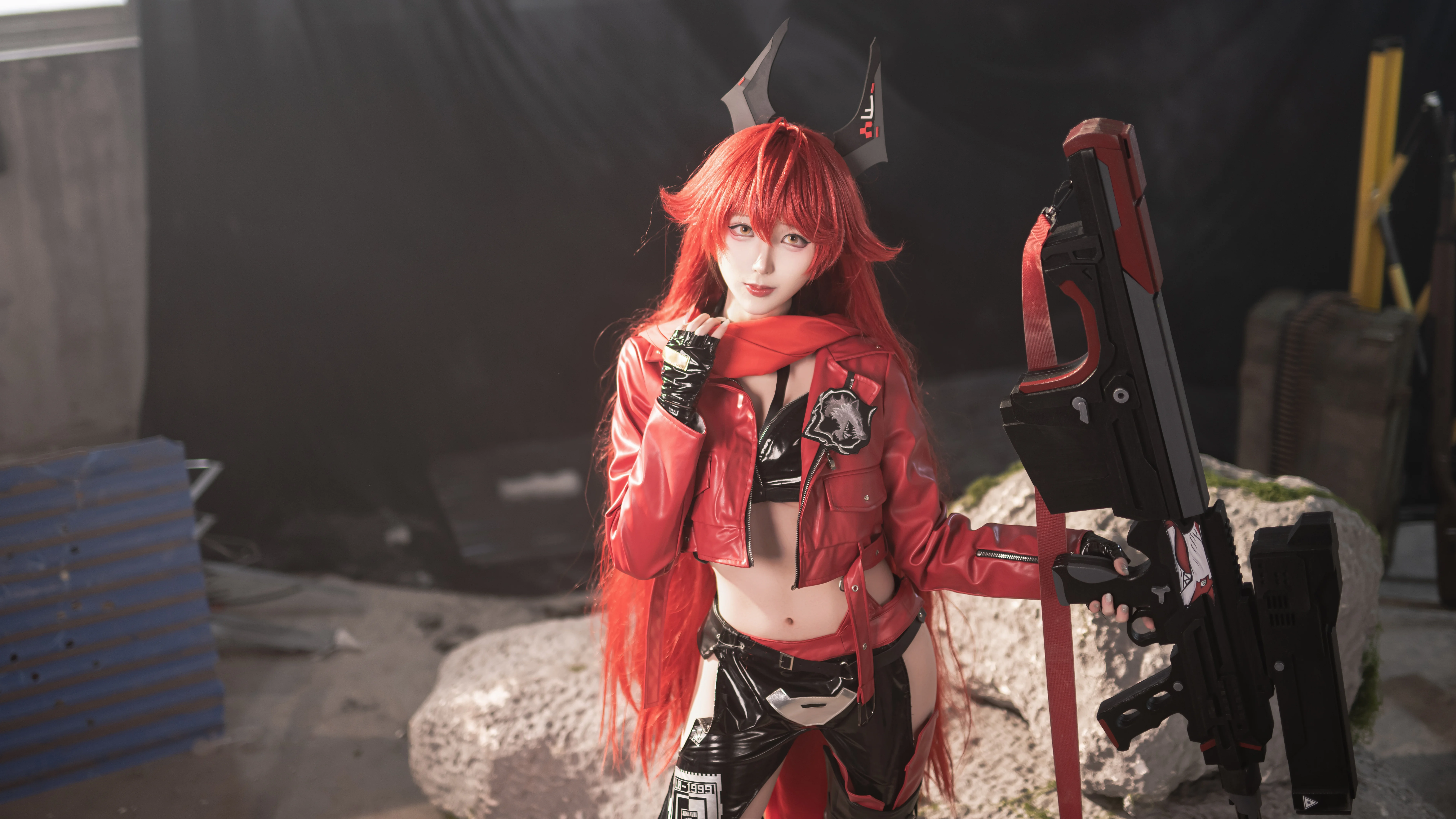 【nikke小红帽cos】废墟中的红色猎手 - 第 8 张