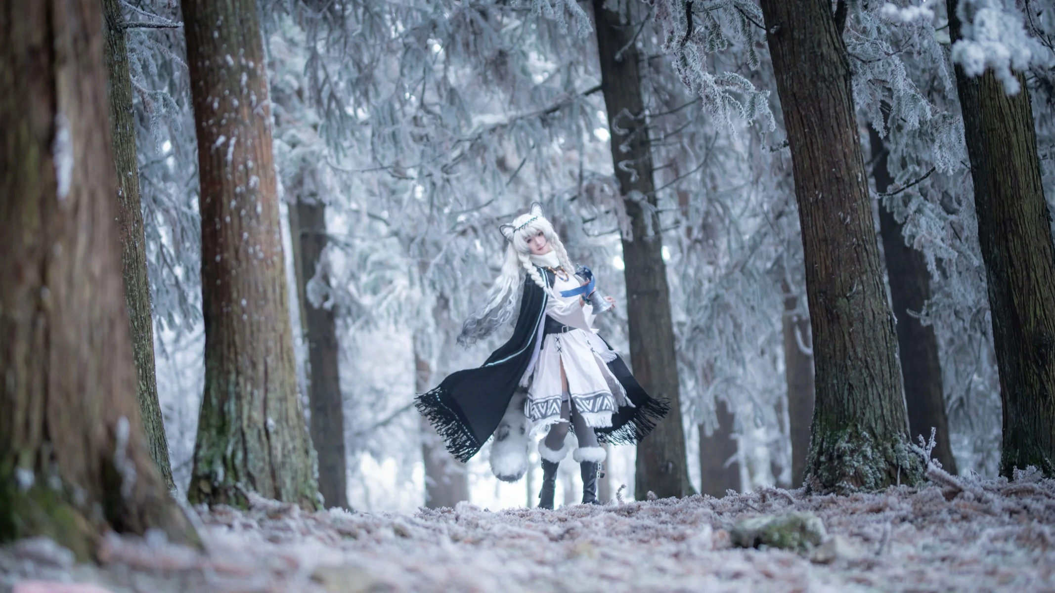 [First Snow Cosplay] Arknights, the Materialization of Kjerag's First Snow - Image 9