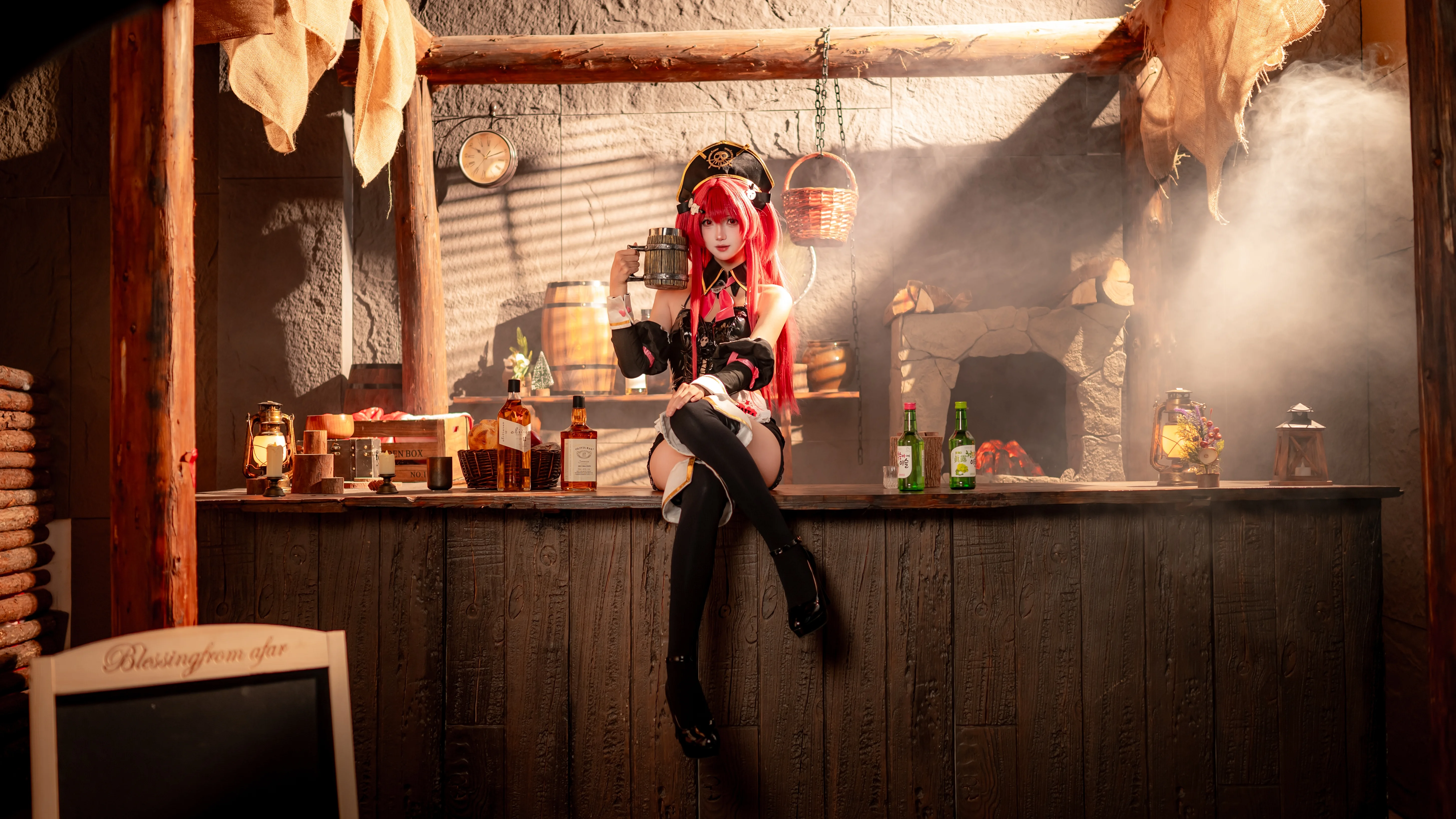 【马斯特cos】nikke里的海盗女仆，尼康线下课的复古酒馆记录 - 第 2 张