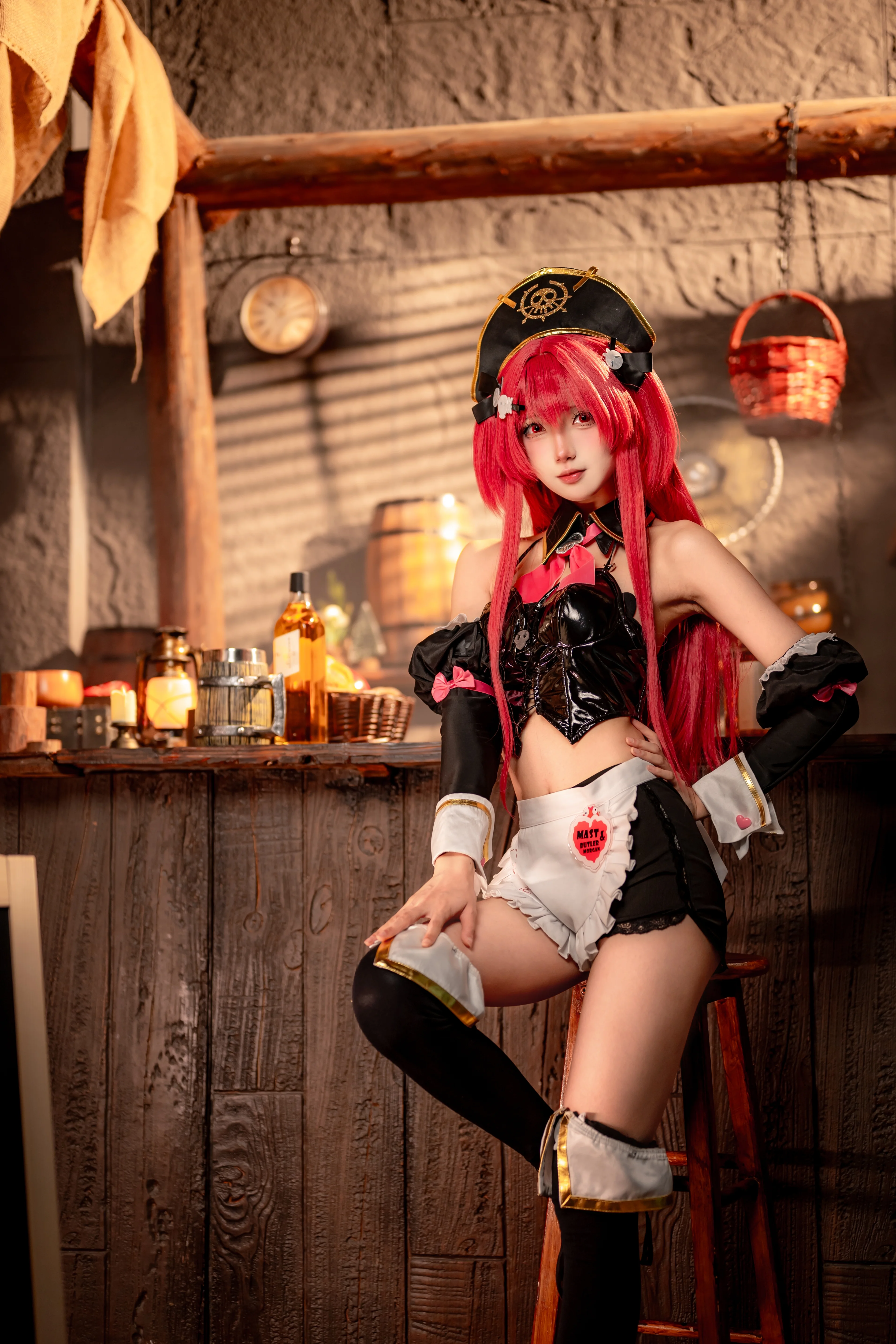 【马斯特cos】nikke里的海盗女仆，尼康线下课的复古酒馆记录 - 第 8 张