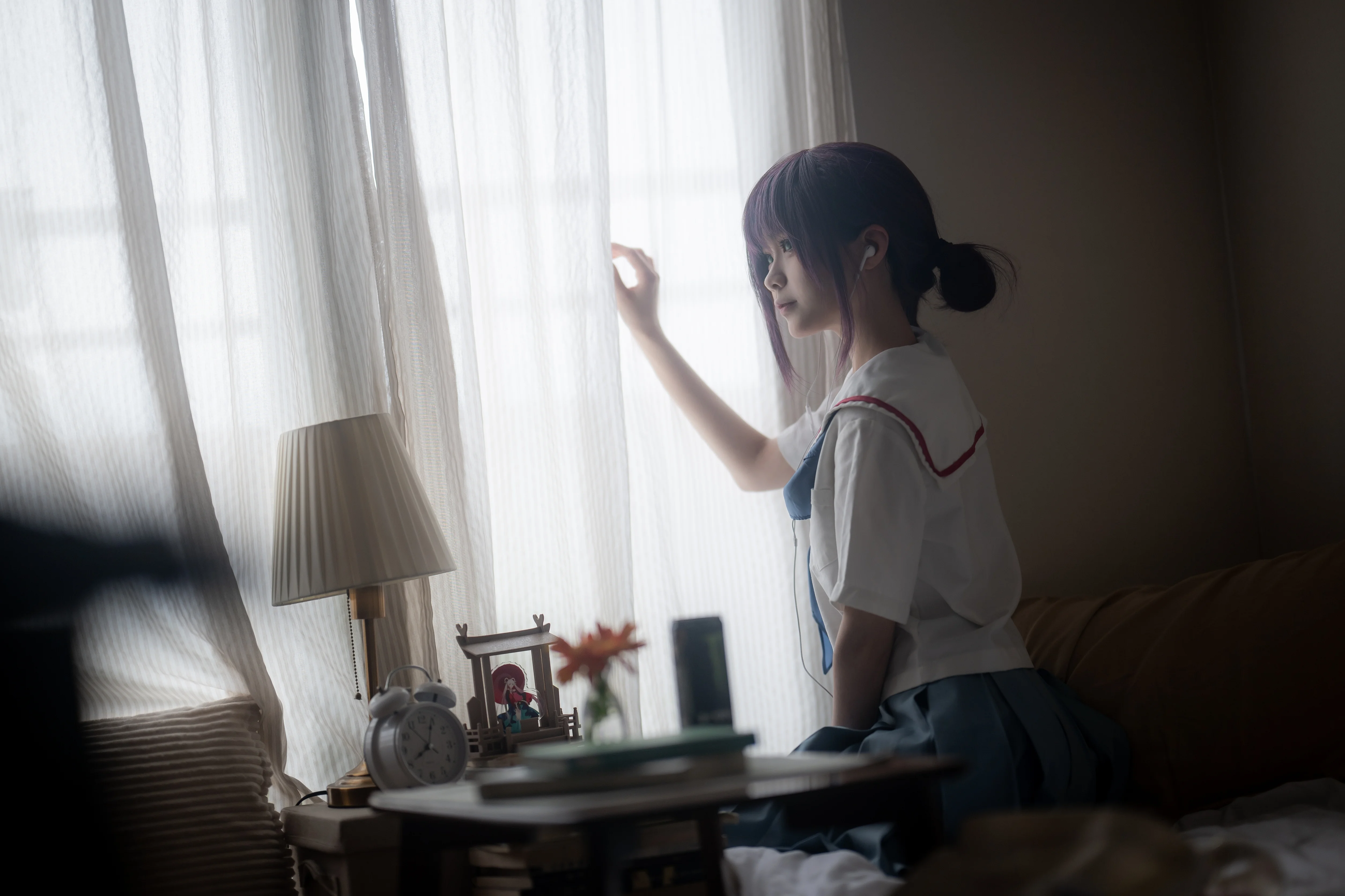 【酒寄彩叶cos】辉夜姬离开后的彩叶独处瞬间 - 第 4 张