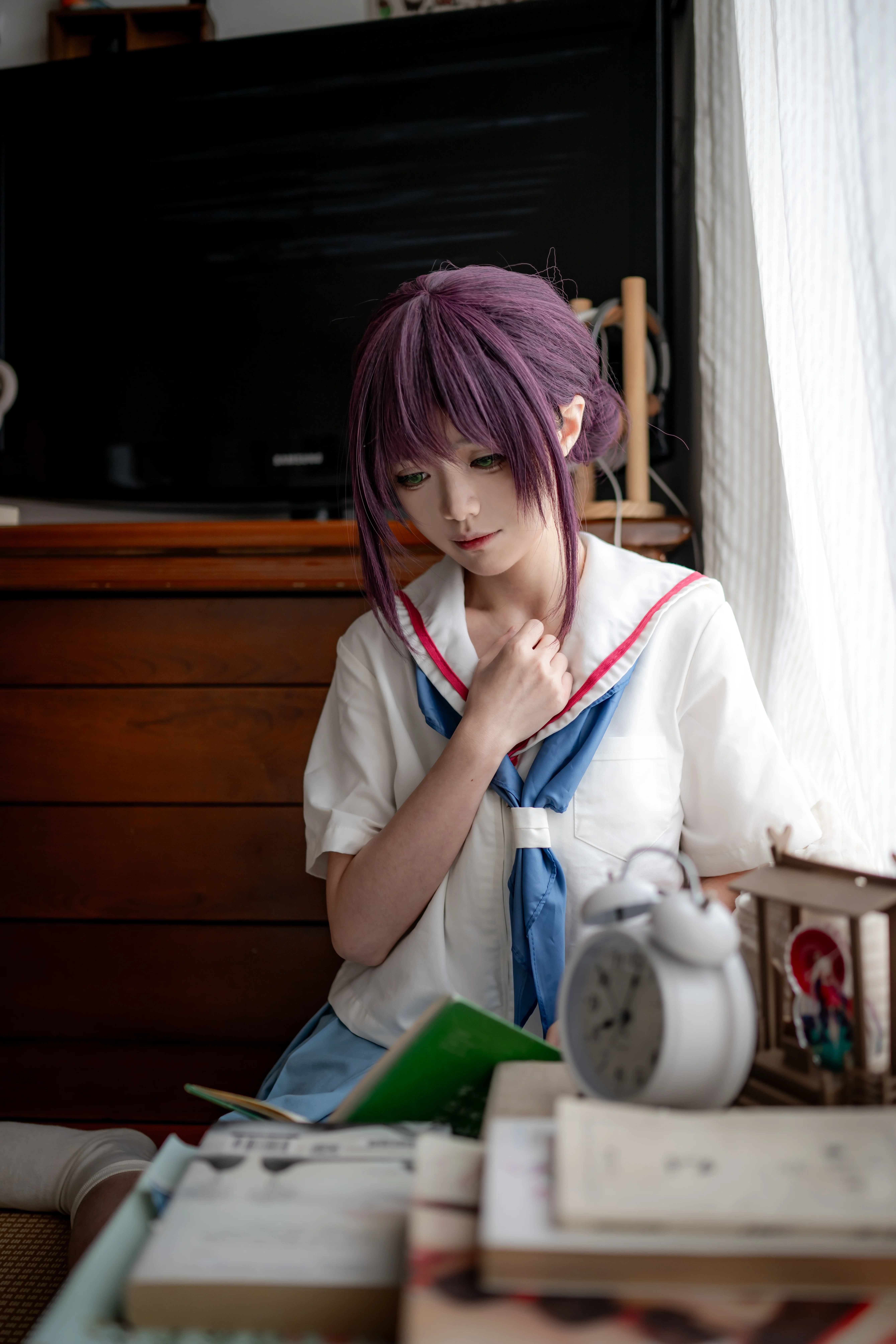 【酒寄彩叶cos】辉夜姬离开后的彩叶独处瞬间 - 第 8 张