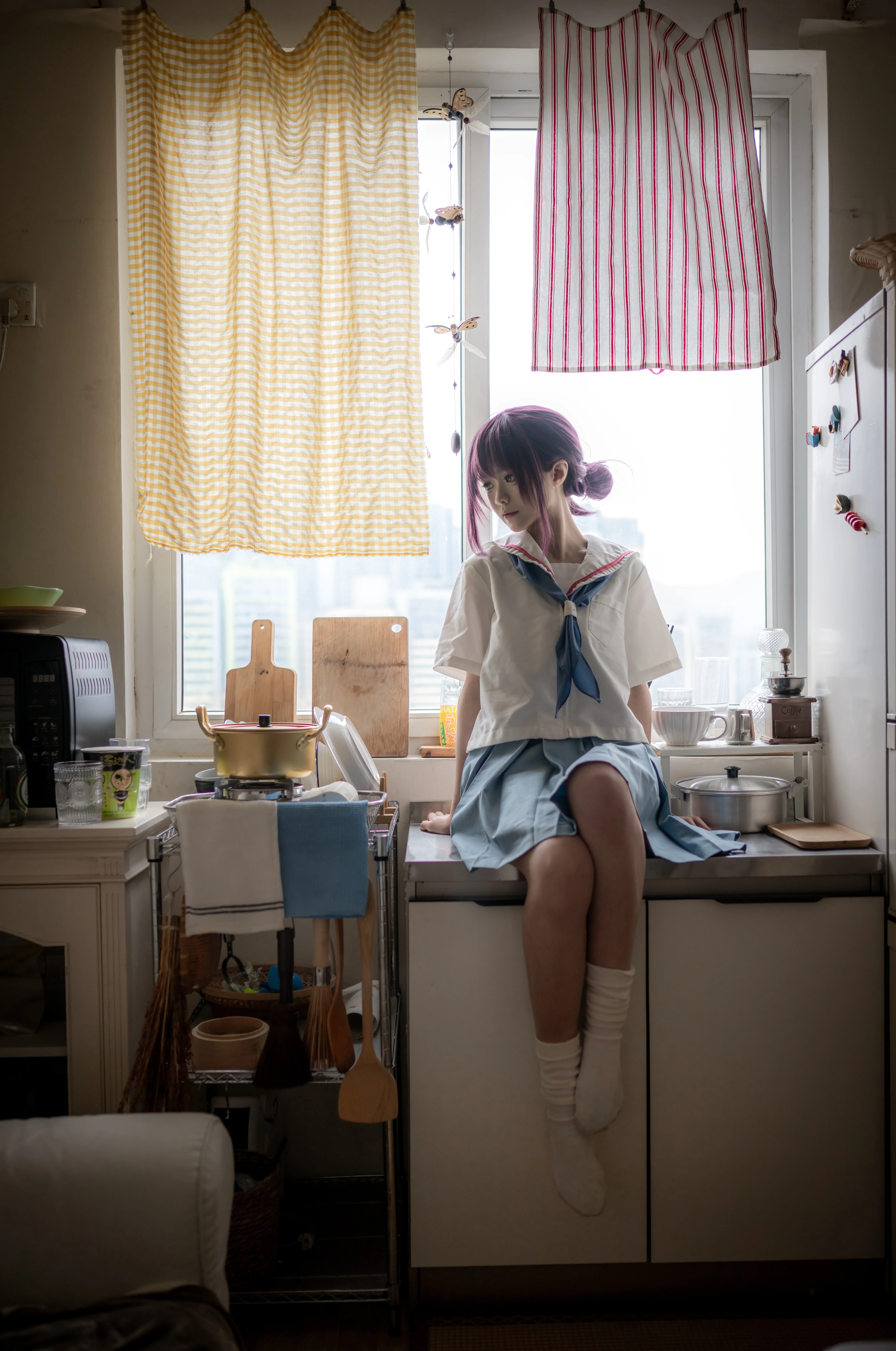 【酒寄彩叶cos】辉夜姬离开后的彩叶独处瞬间 - 第 9 张