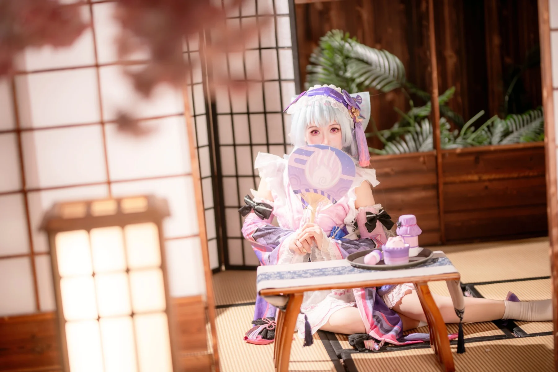 【梦见月瑞希cos】愁云拂散，梦间月明的原神和风 - 第 5 张