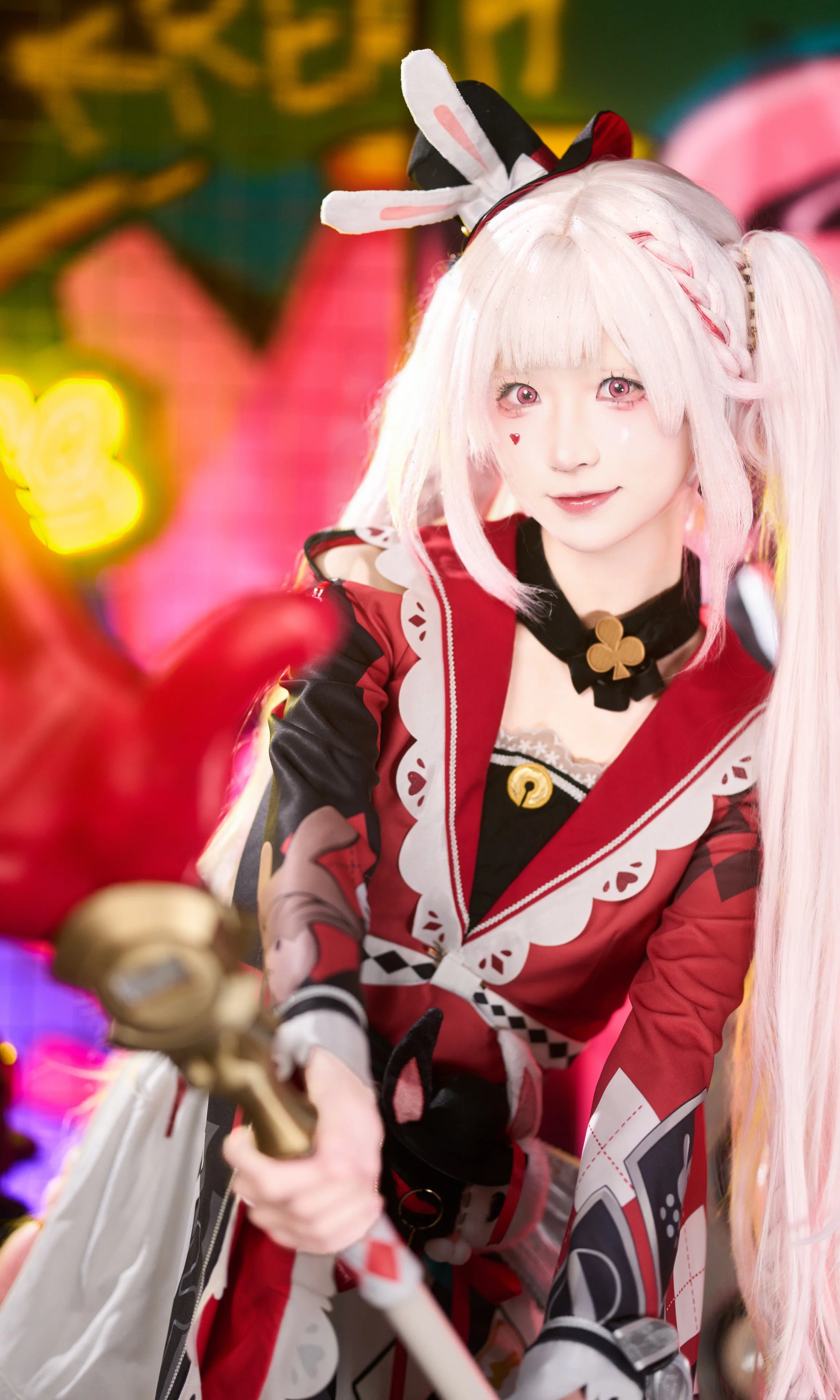 火花cos，崩坏星穹铁道里的兔耳少女 - 第 1 张