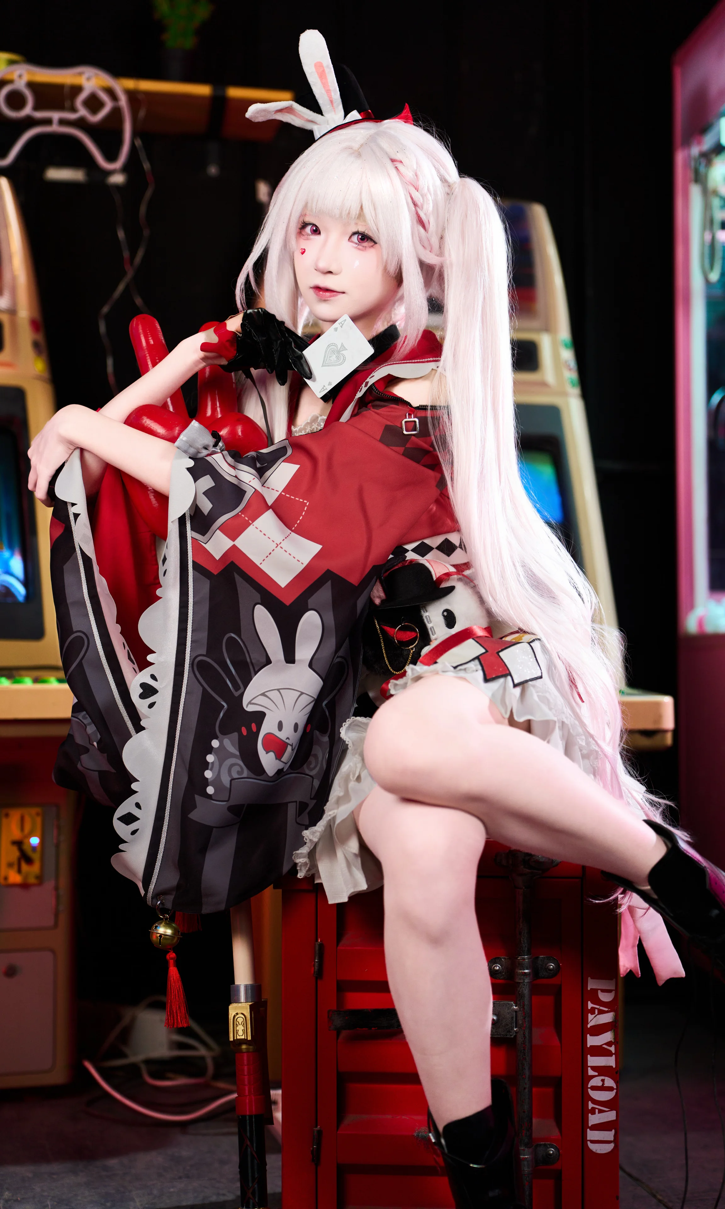 火花cos，崩坏星穹铁道里的兔耳少女 - 第 3 张