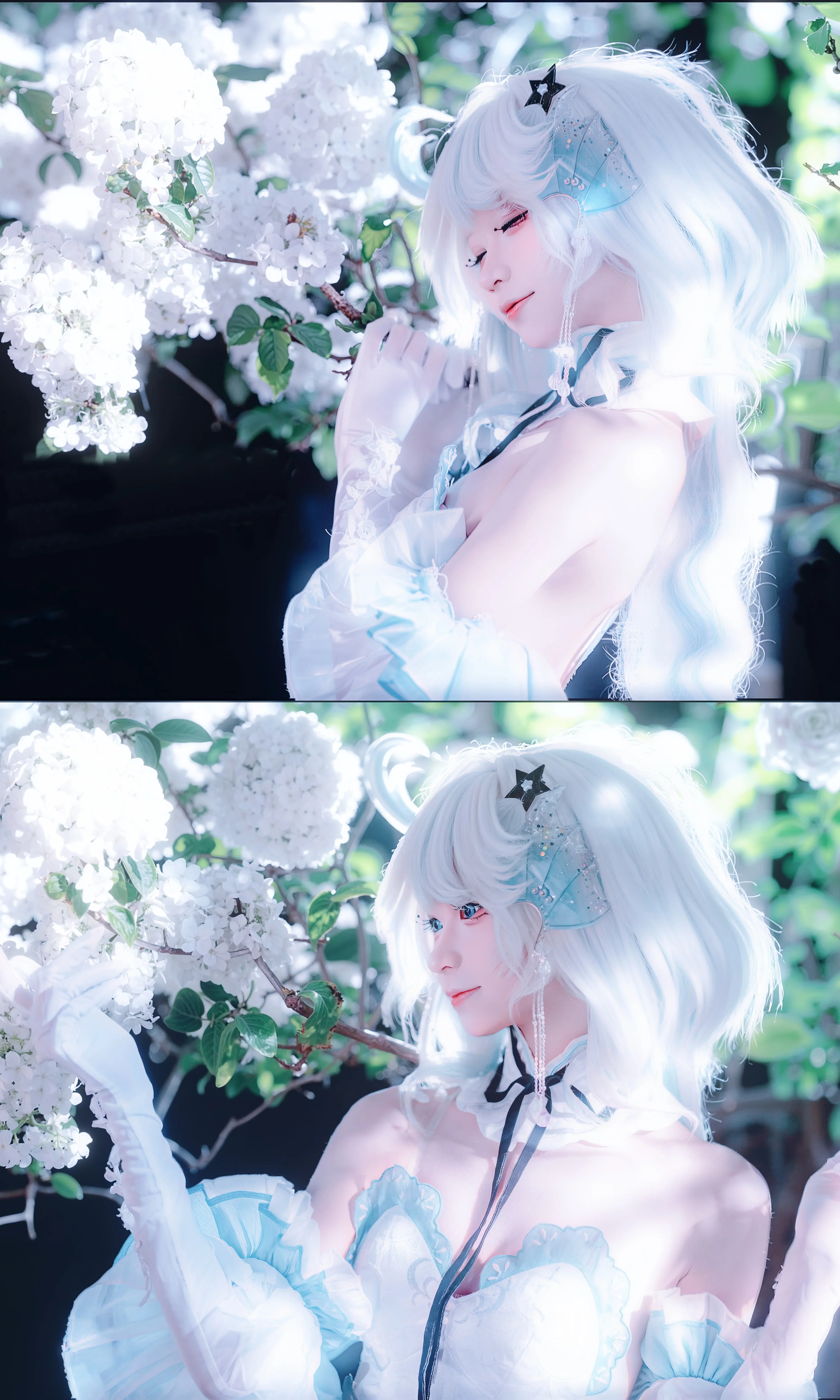 【芙宁娜cos】坠入绣球花海的童话世界 - 第 2 张