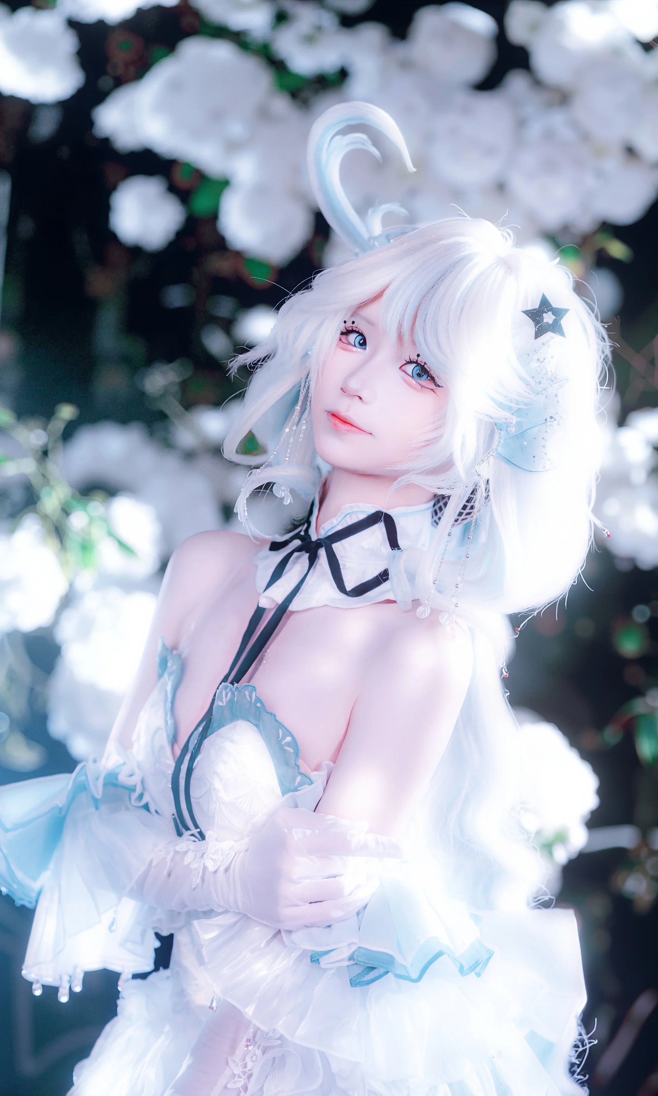 【芙宁娜cos】坠入绣球花海的童话世界 - 第 5 张