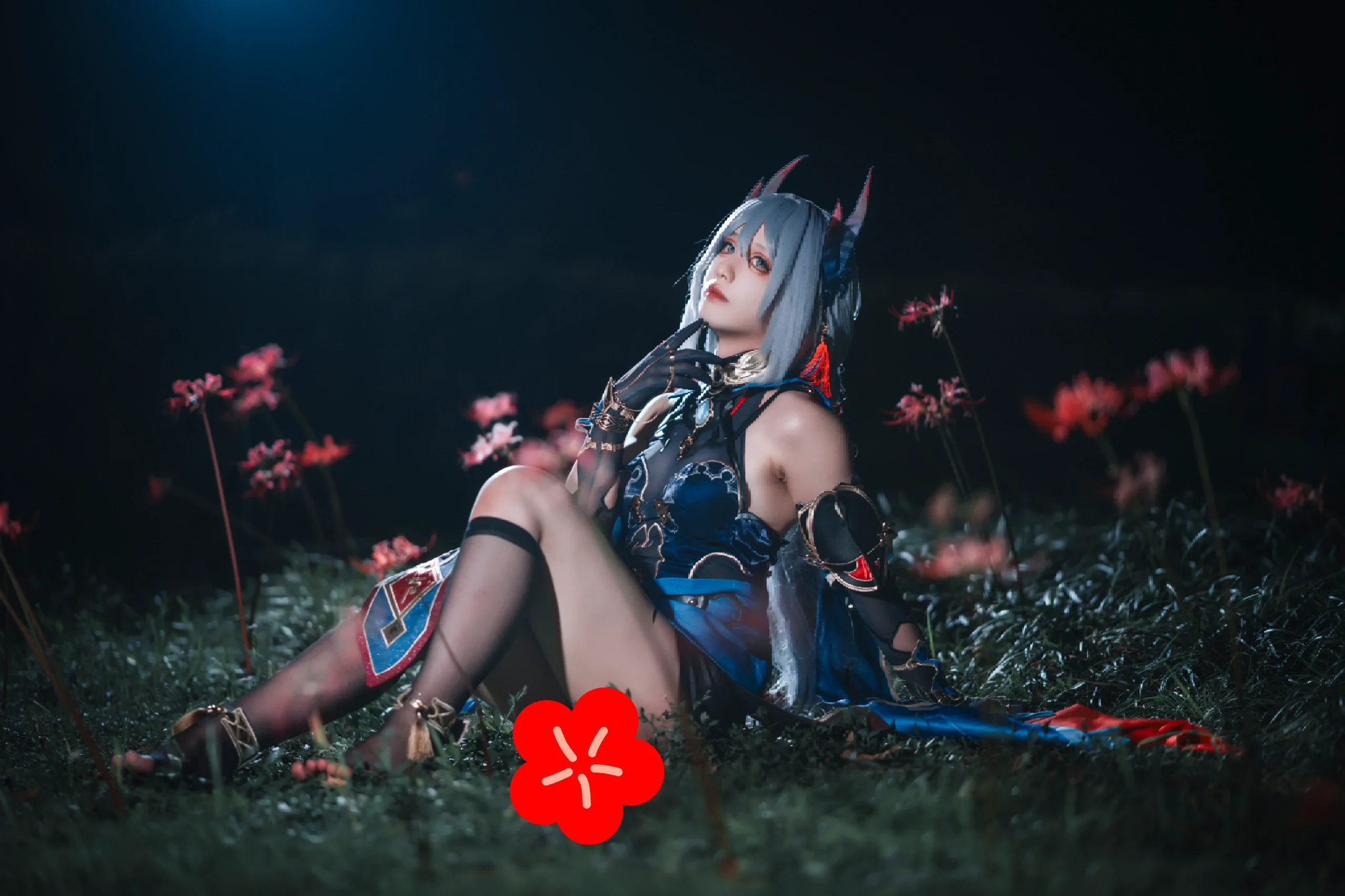 【寒鸦cos】月下洞天与因果殿前的静谧时刻 - 第 3 张
