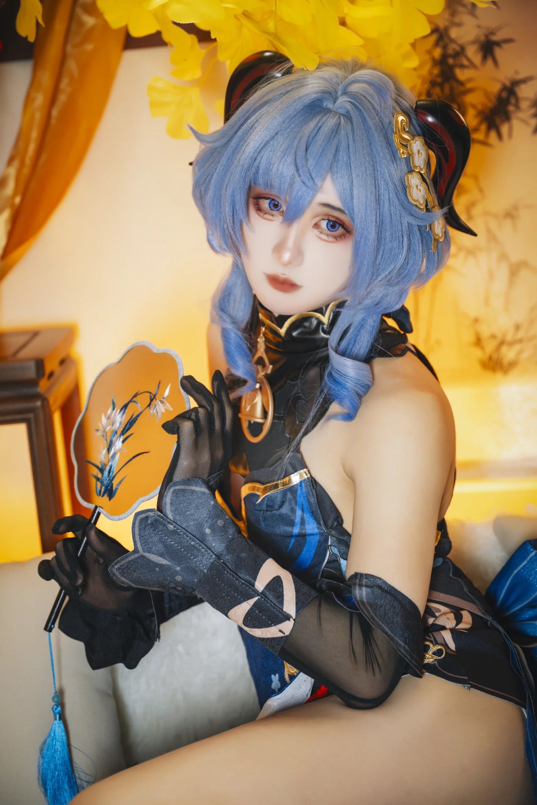 【甘雨cos】元宵佳节，琉璃百合般清冷的温柔 - 第 8 张
