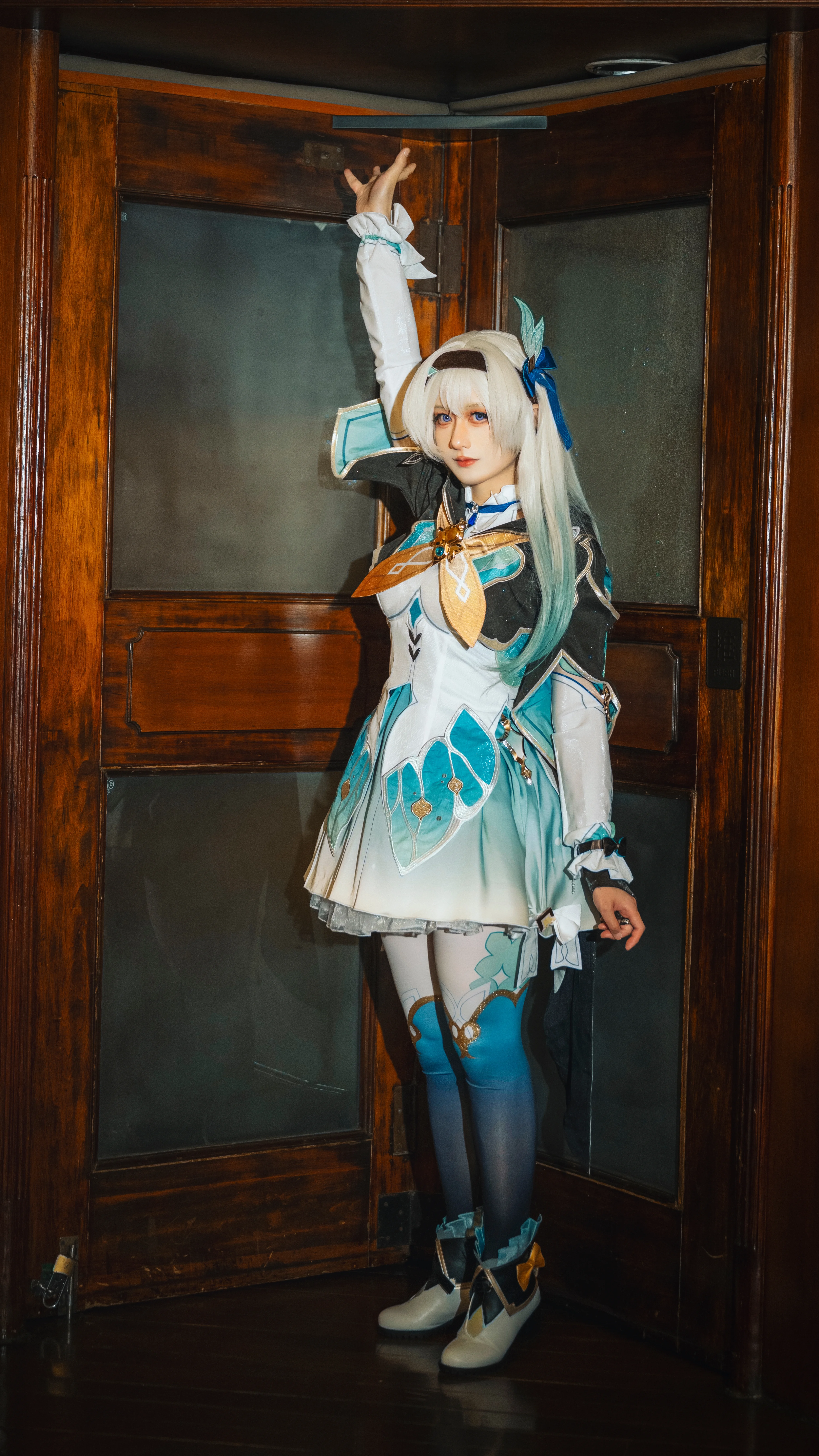 【流萤cos】崩坏星穹铁道中那抹清冷又坚韧的蓝 - 第 1 张