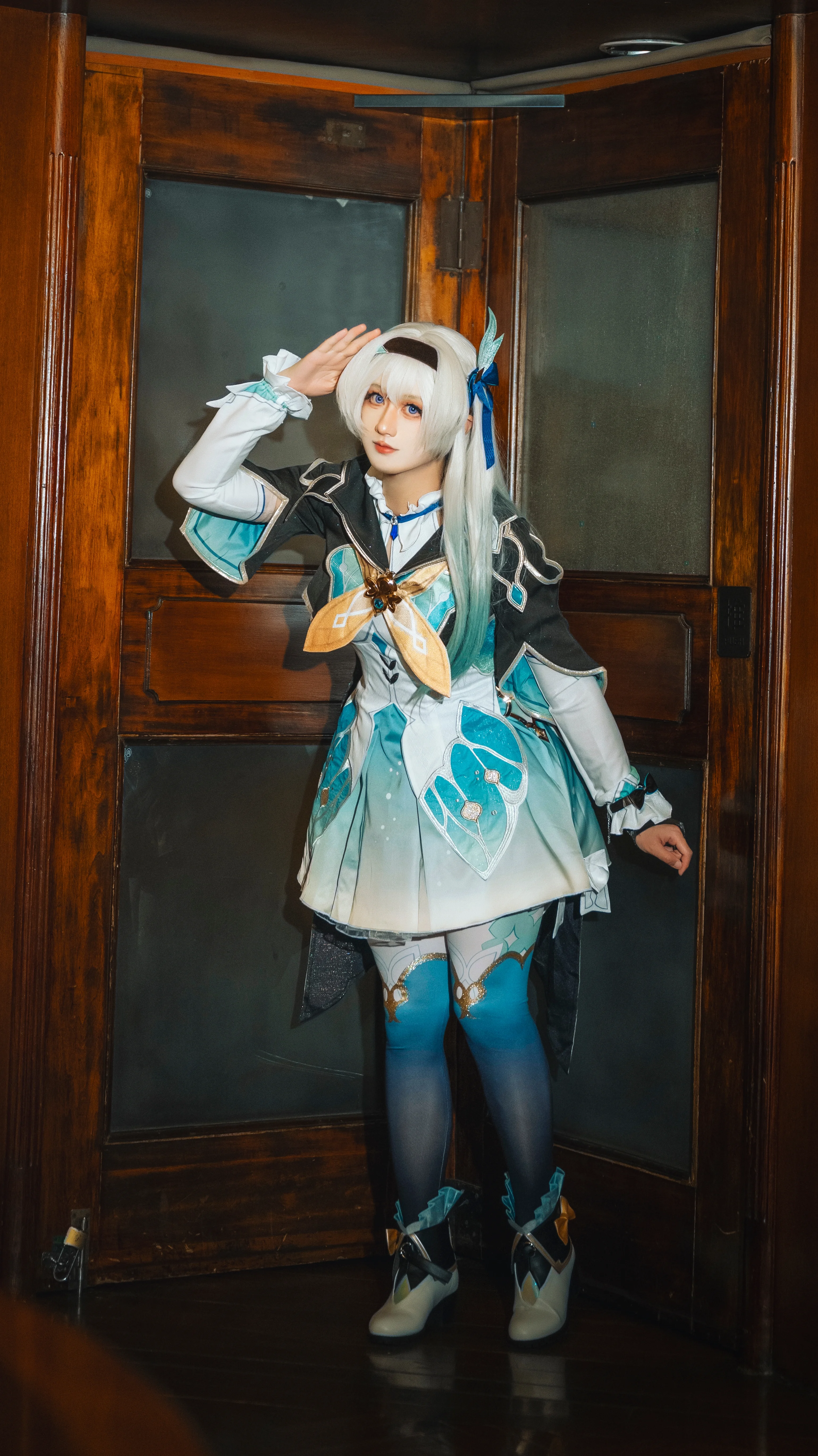 【ホタル コスプレ】崩壊：スターレイルに映える、清廉でいて強靭なあの青