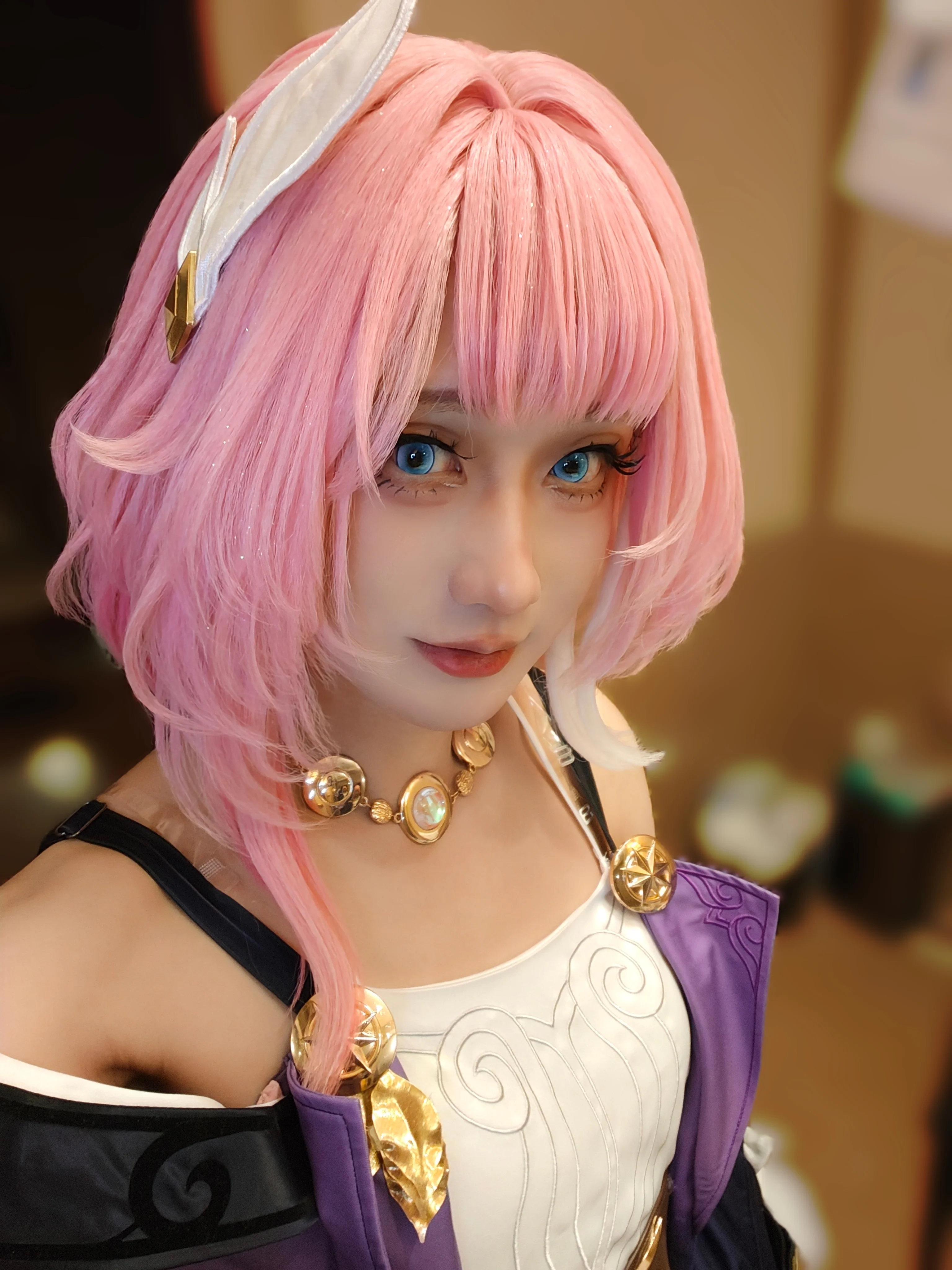 【昔涟cos】崩坏星穹铁道卡池结束，期待下一次的粉色相遇