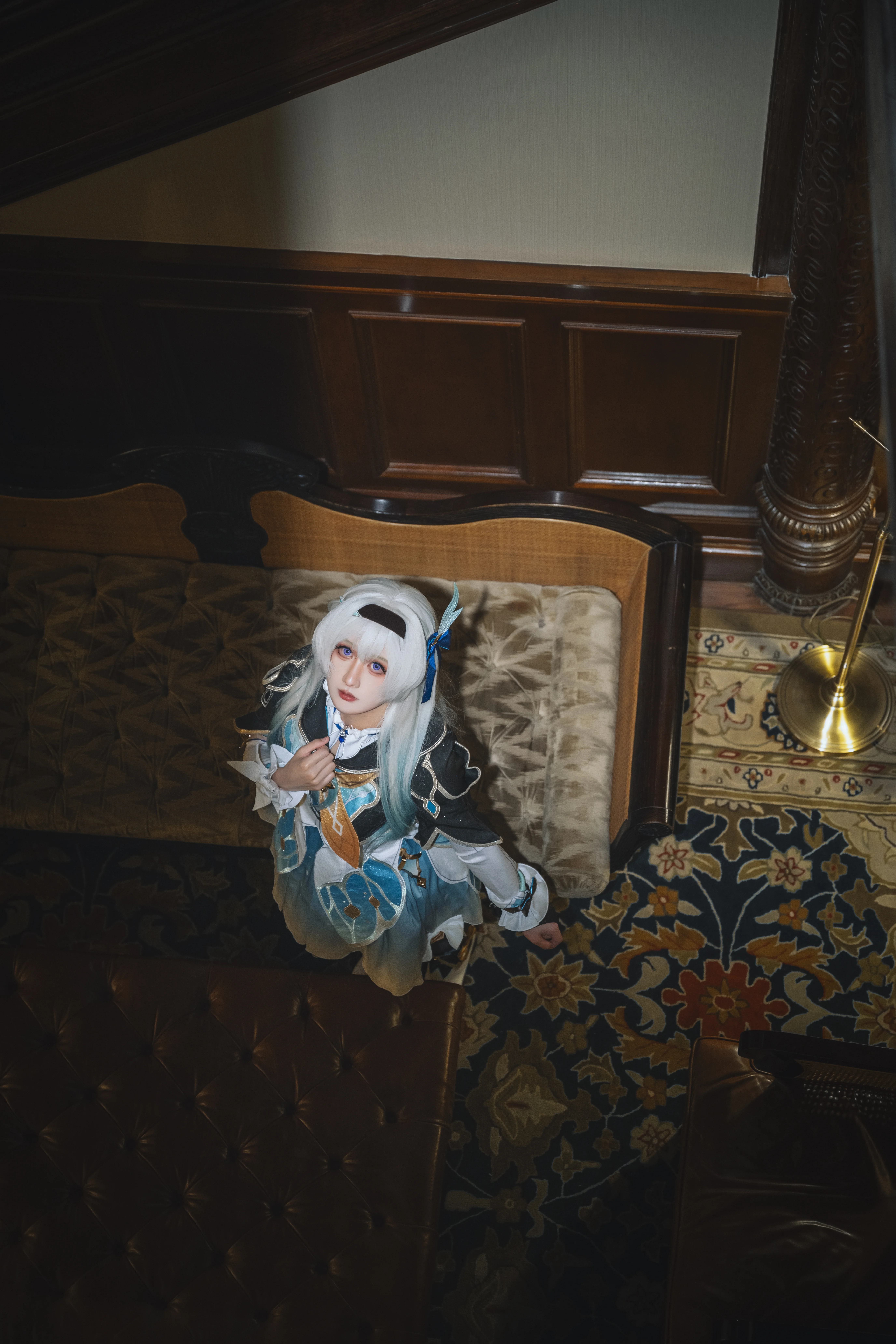 【流萤cos】记忆是梦的开场白，在复古微光里寻找角色的静谧 - 第 1 张