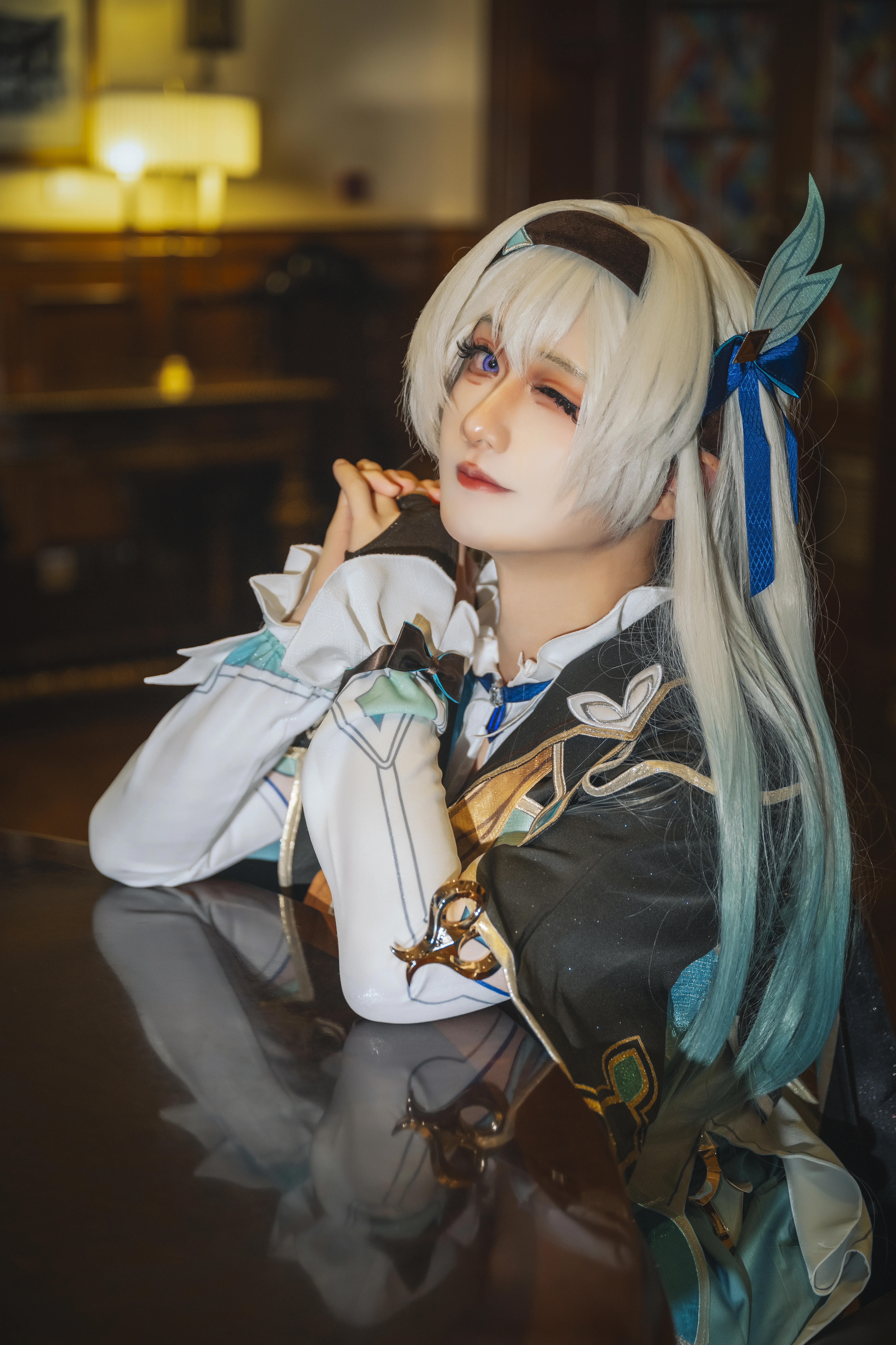 【流萤cos】记忆是梦的开场白，在复古微光里寻找角色的静谧 - 第 2 张