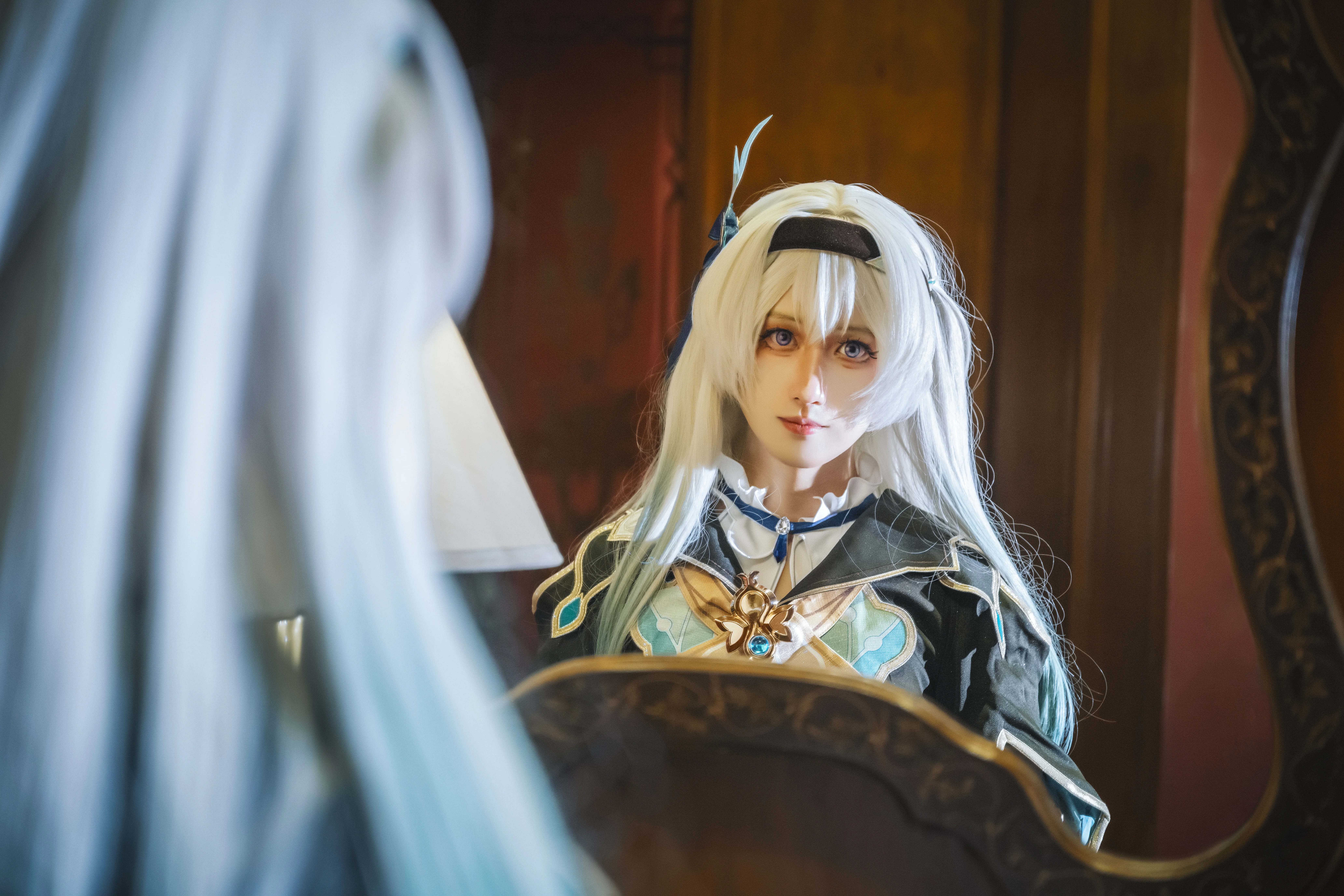 【流萤cos】记忆是梦的开场白，在复古微光里寻找角色的静谧 - 第 5 张