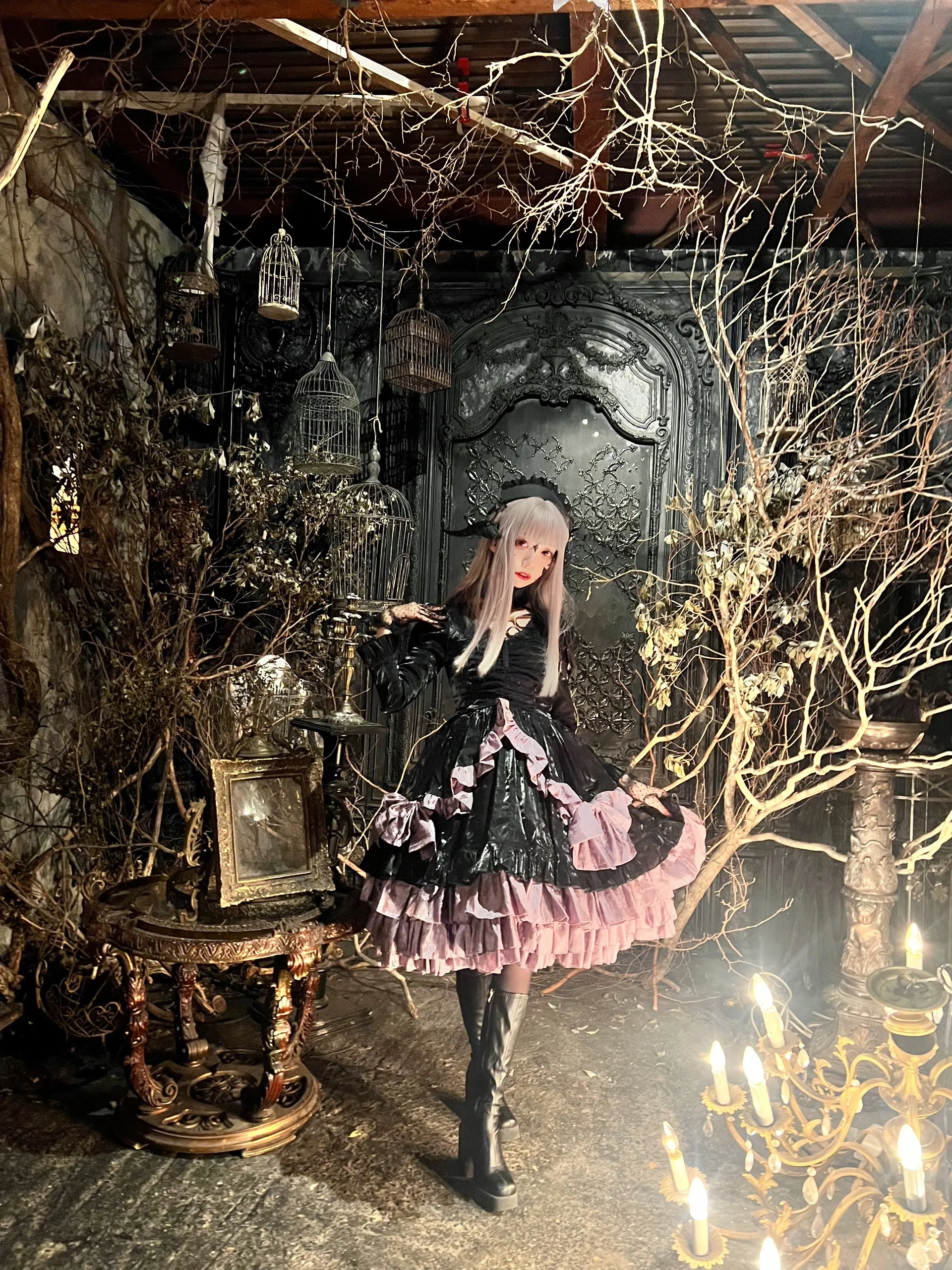 【敖龙族魔女cos】最终幻想14里的暗黑龙娘造型分享