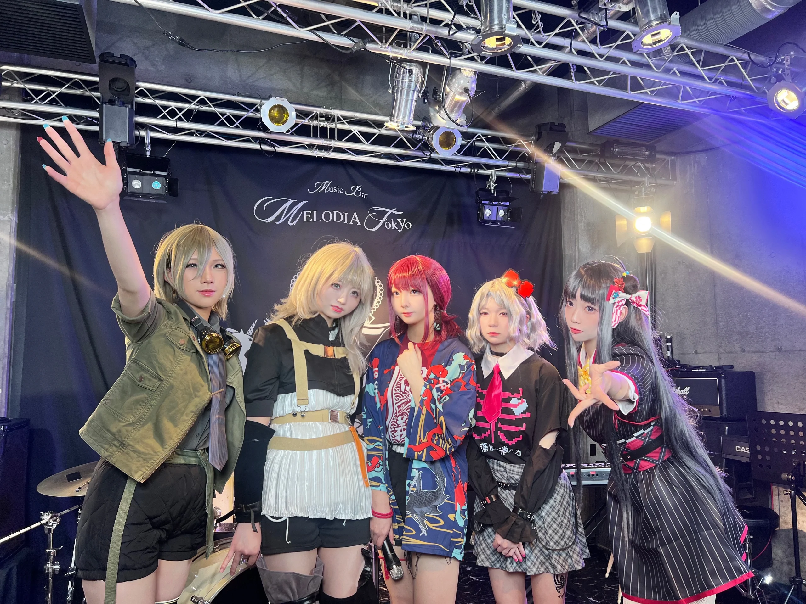 【486cos】有刺无刺Livehouse拍摄，全员美颜暴击 - 第 1 张