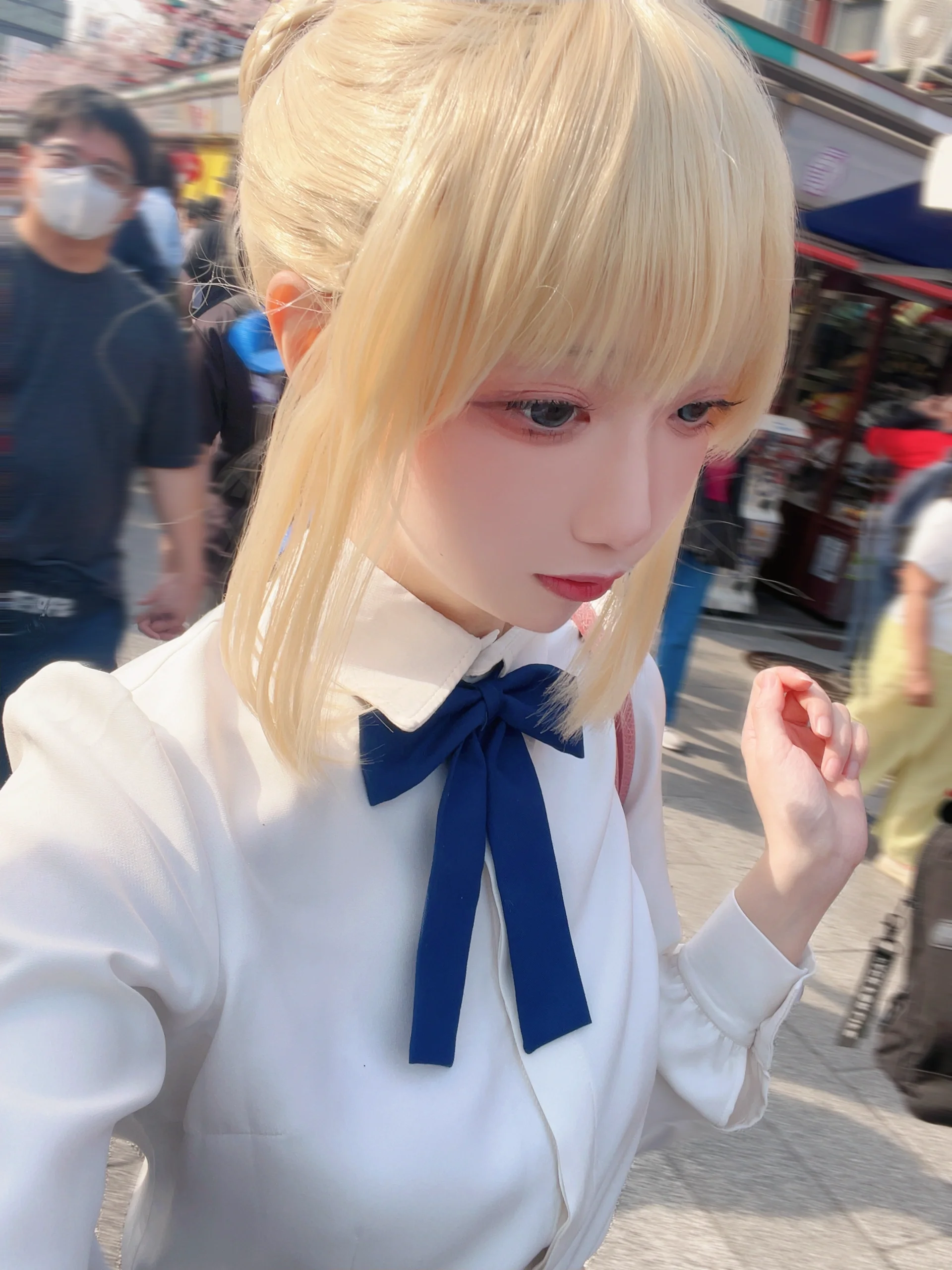 【阿尔托莉雅cos】Fate系列的王在东京的游客照随拍 - 第 2 张