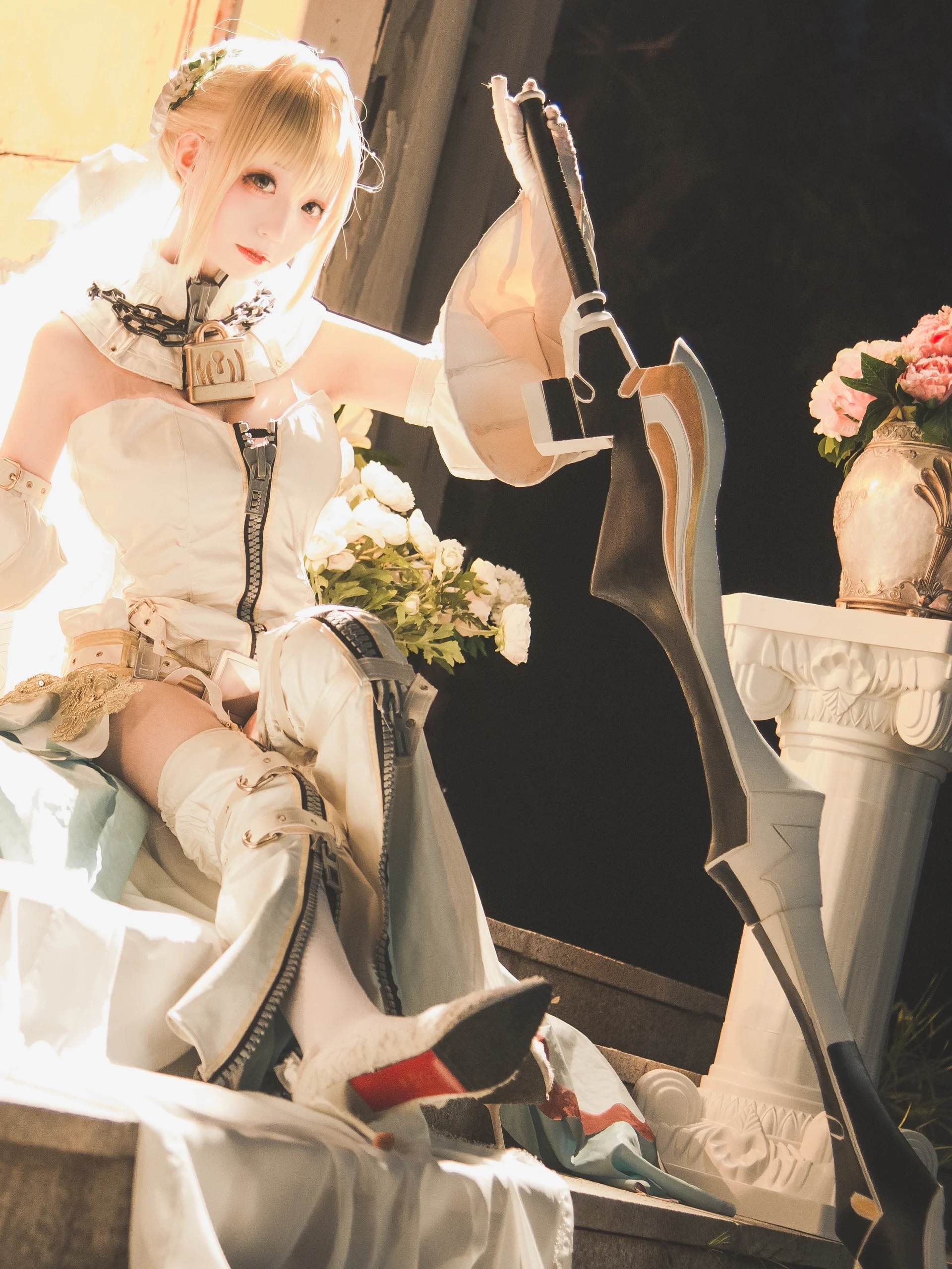 【尼禄花嫁cos】五年前的旧照，重温FGO的浪漫瞬间 - 第 10 张