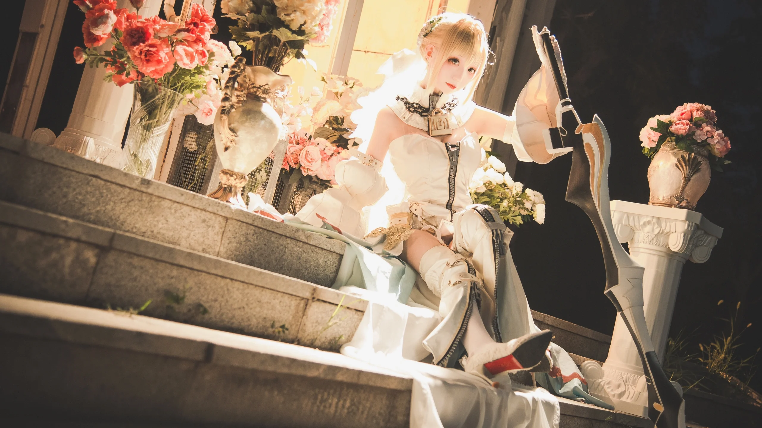 【尼禄花嫁cos】五年前的旧照，重温FGO的浪漫瞬间 - 第 11 张