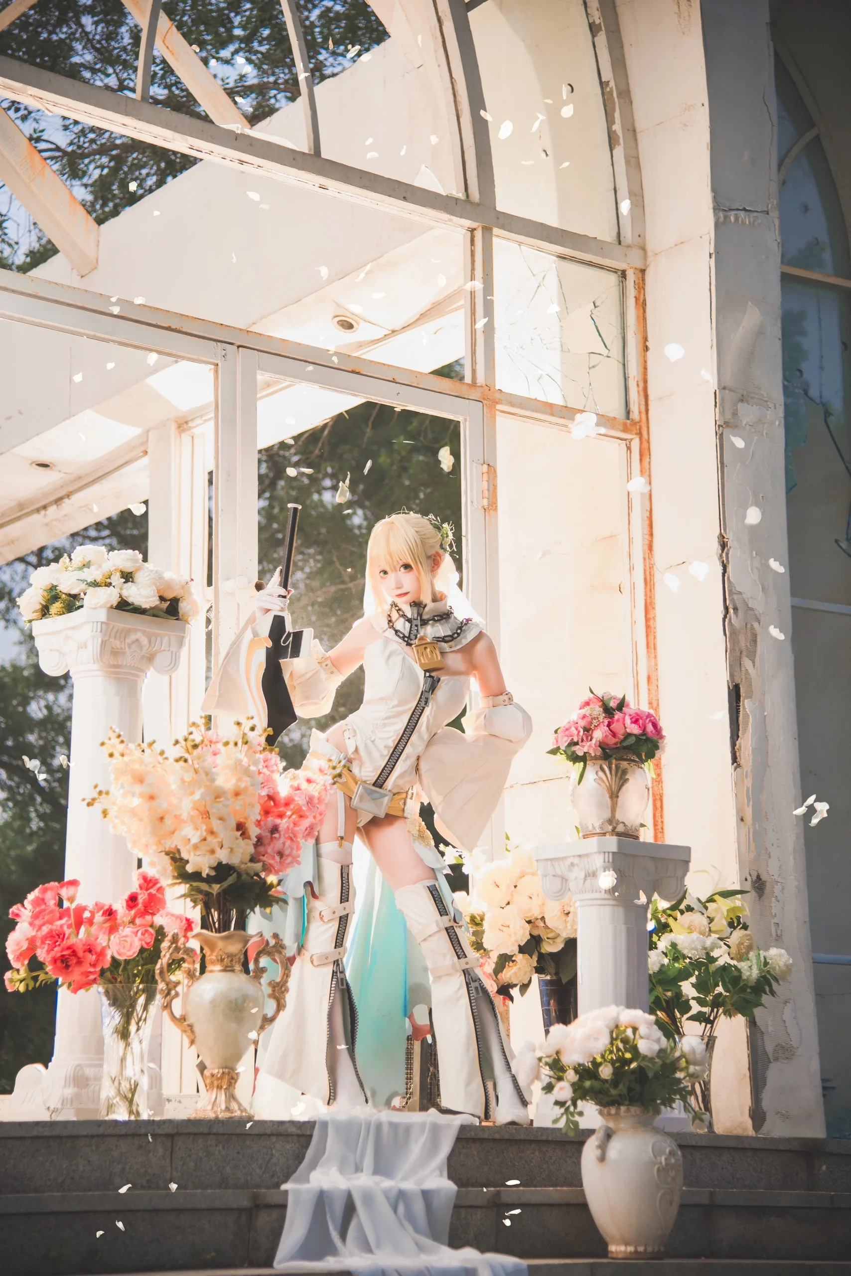 【尼禄花嫁cos】五年前的旧照，重温FGO的浪漫瞬间 - 第 12 张