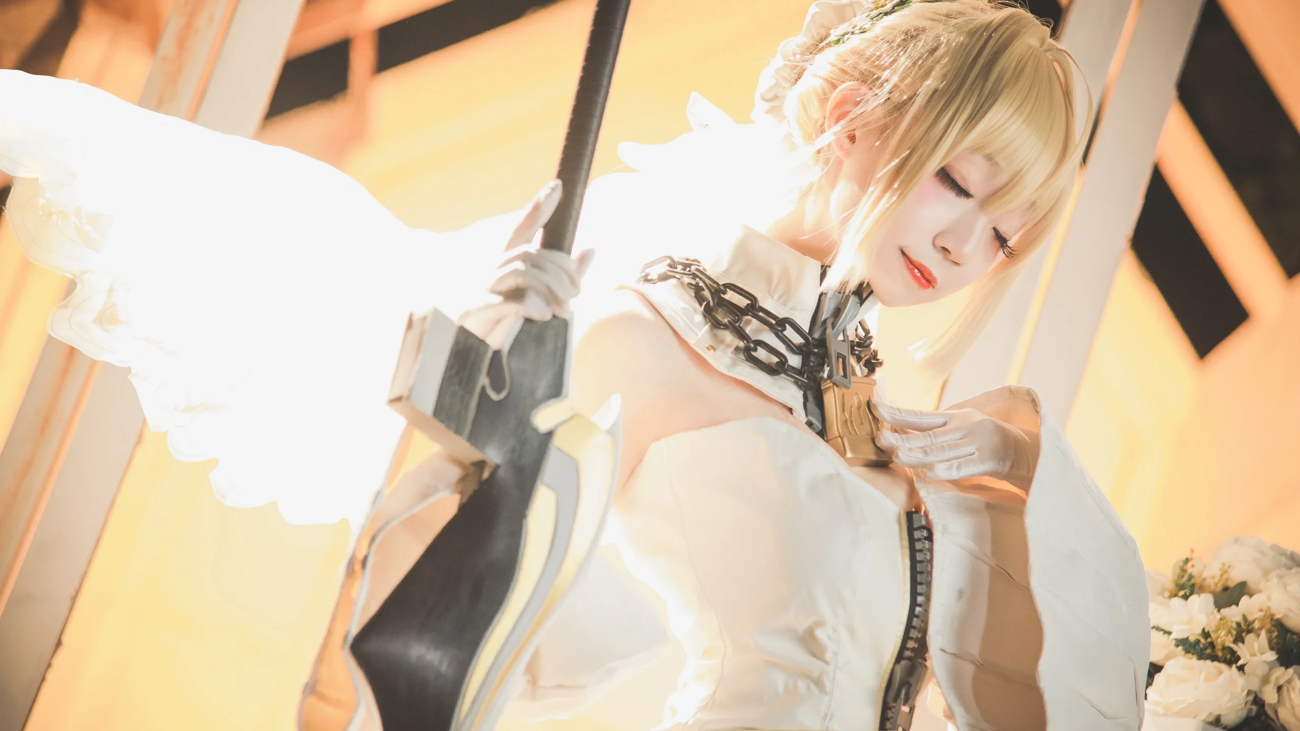 【尼禄花嫁cos】五年前的旧照，重温FGO的浪漫瞬间 - 第 13 张