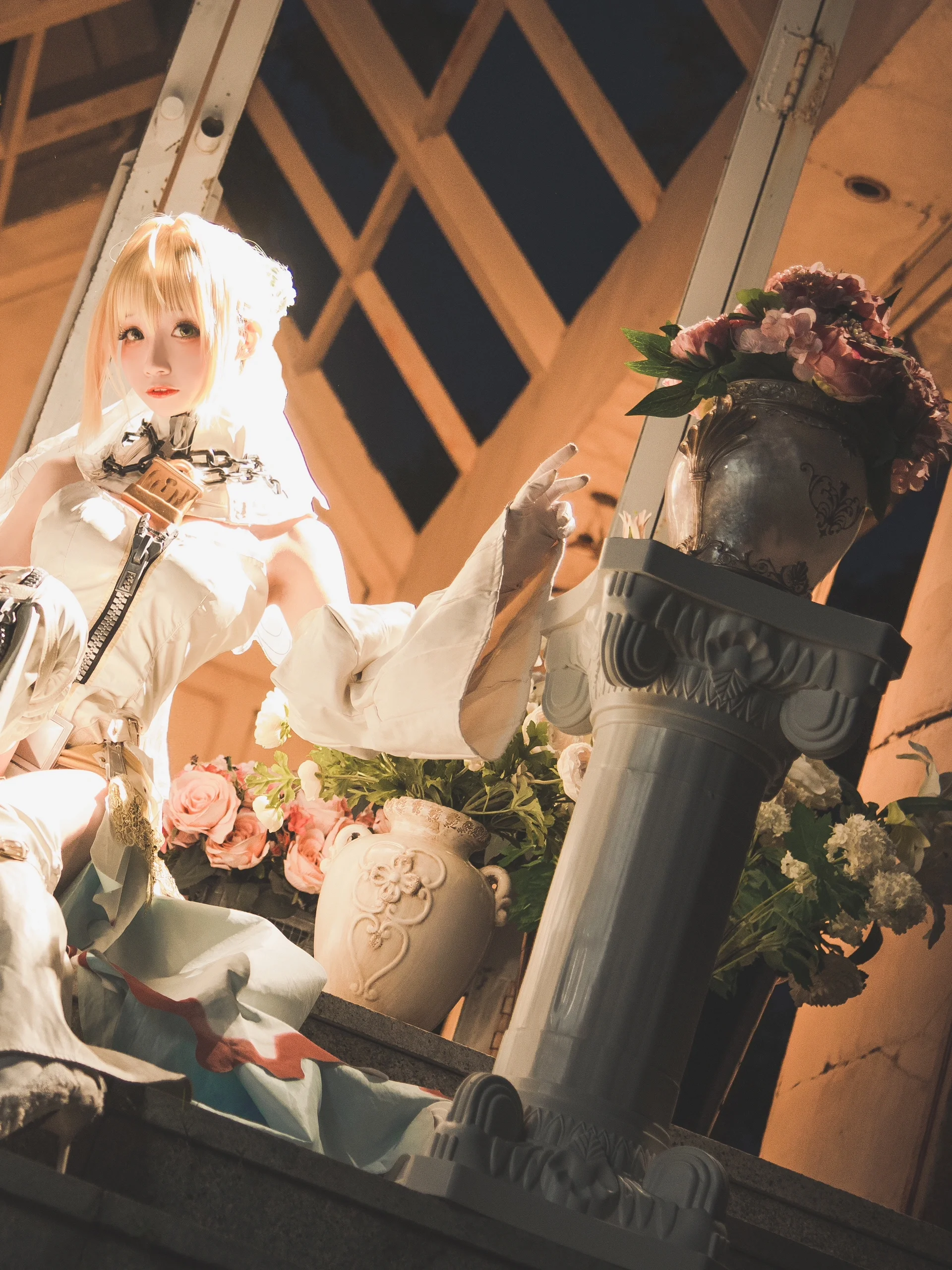 【尼禄花嫁cos】五年前的旧照，重温FGO的浪漫瞬间 - 第 4 张