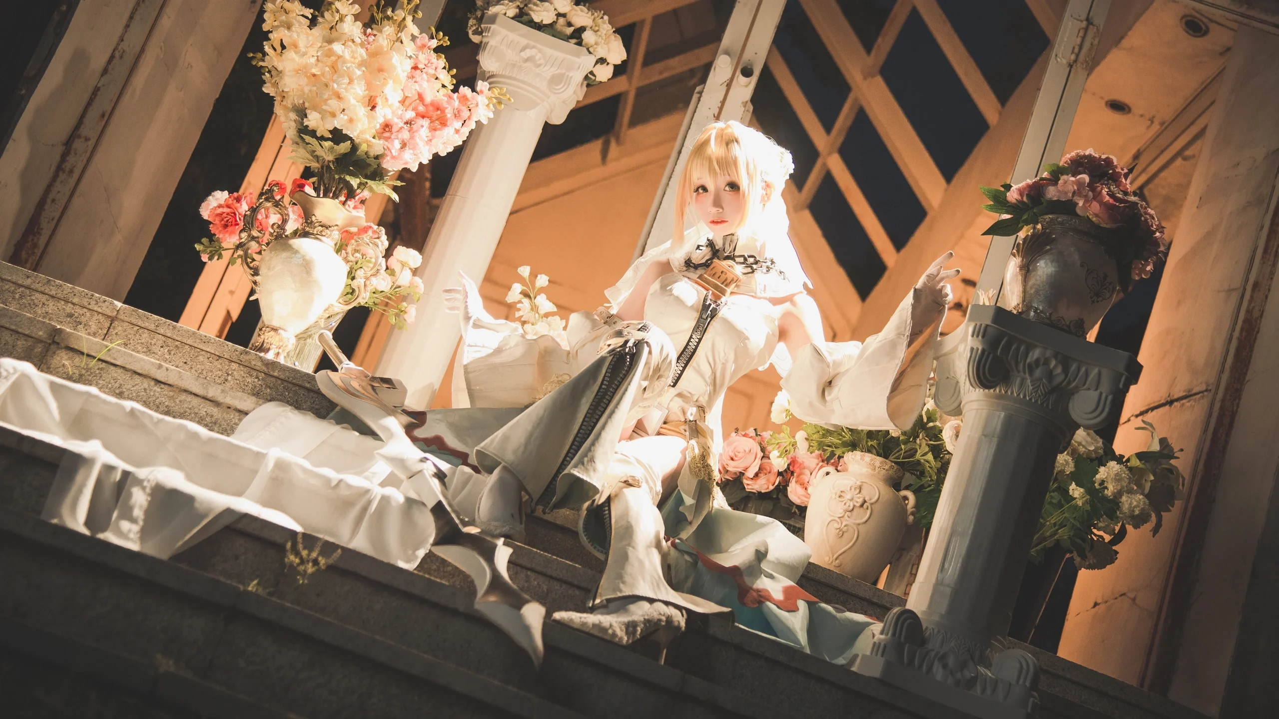【尼禄花嫁cos】五年前的旧照，重温FGO的浪漫瞬间 - 第 5 张
