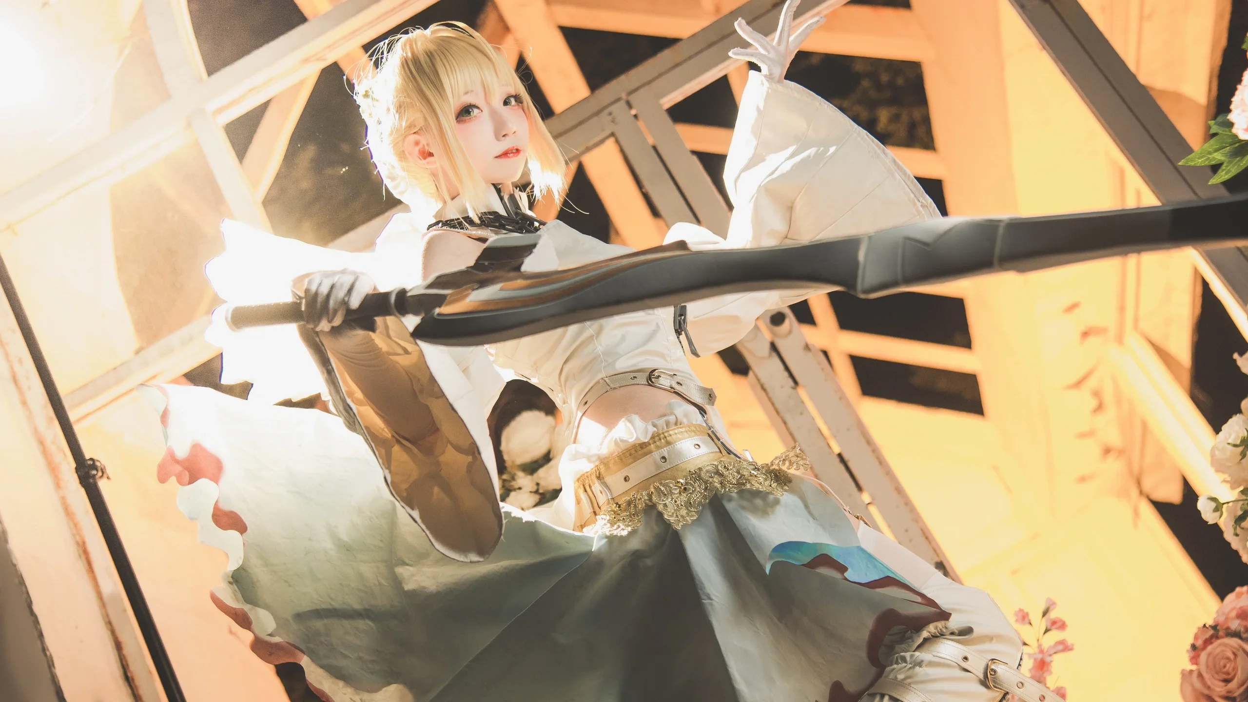 【尼禄花嫁cos】五年前的旧照，重温FGO的浪漫瞬间 - 第 8 张