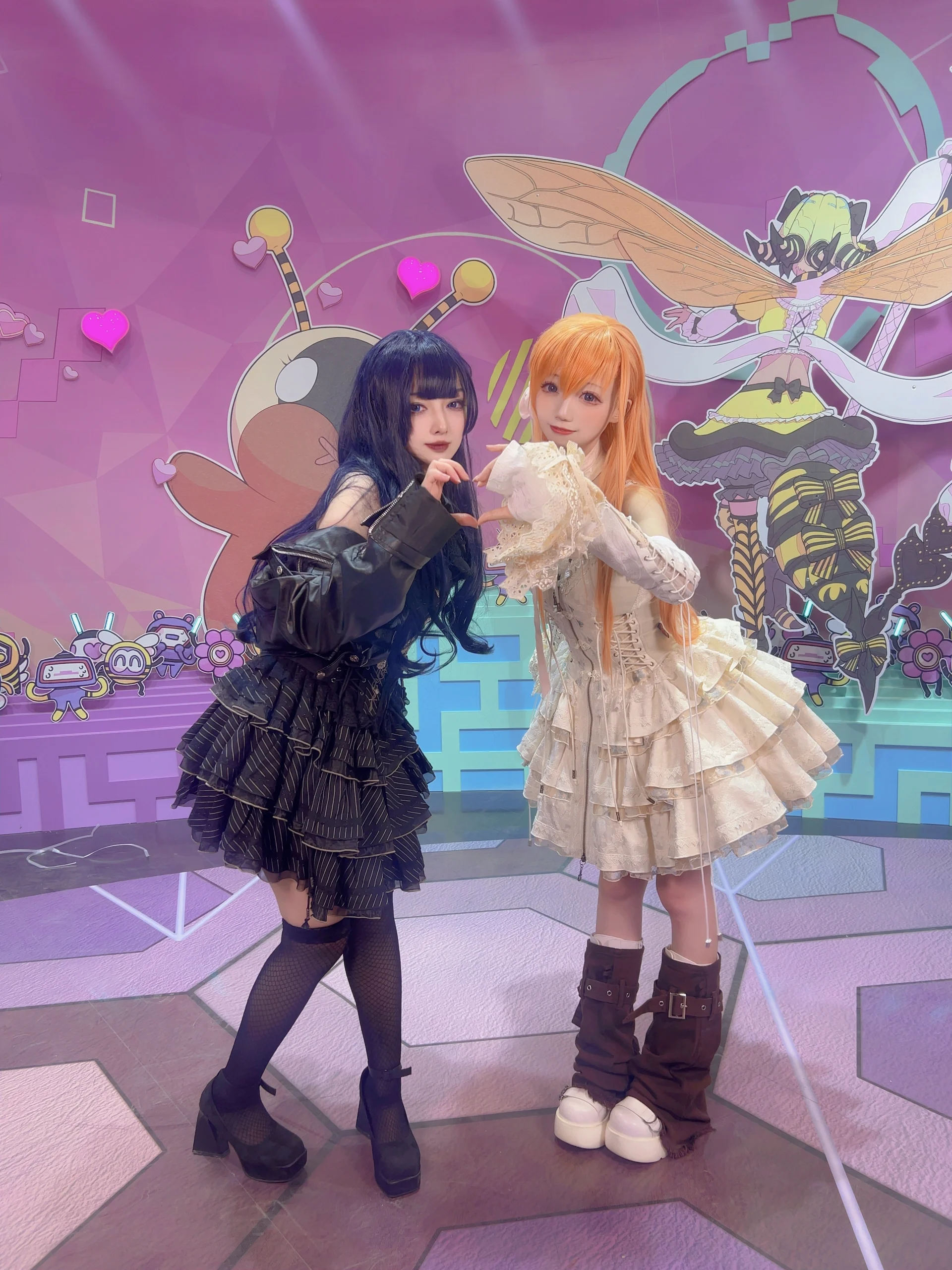【ガイア与リーン コスプレ】『ファイナルファンタジーXIV』自作個人設定CPイベント写真記録 - 1 枚目