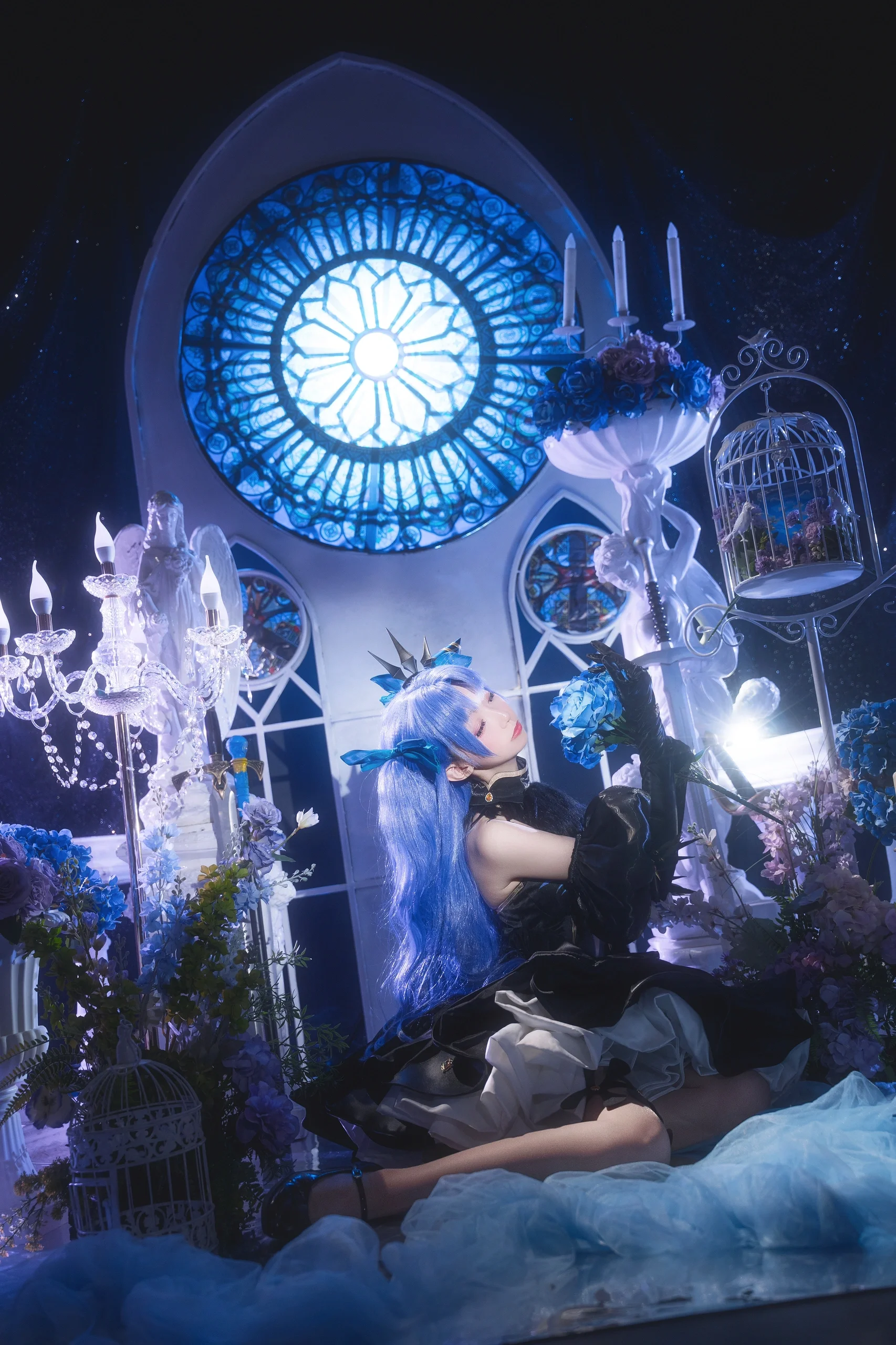 【宇宙艾蕾cos】Fate/Grand Order里那抹清冷的冰蓝 - 第 2 张