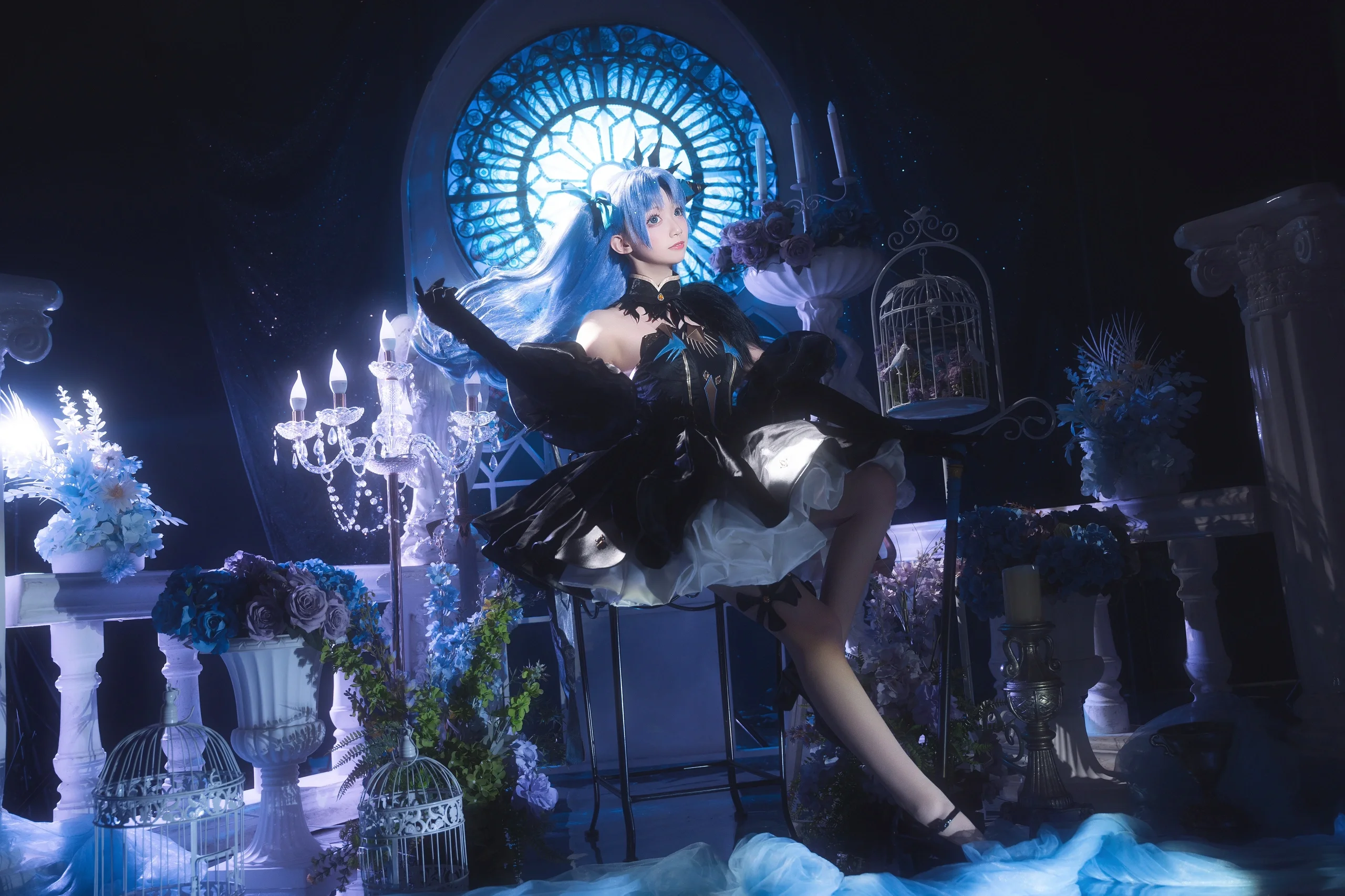 【宇宙艾蕾cos】Fate/Grand Order里那抹清冷的冰蓝 - 第 4 张