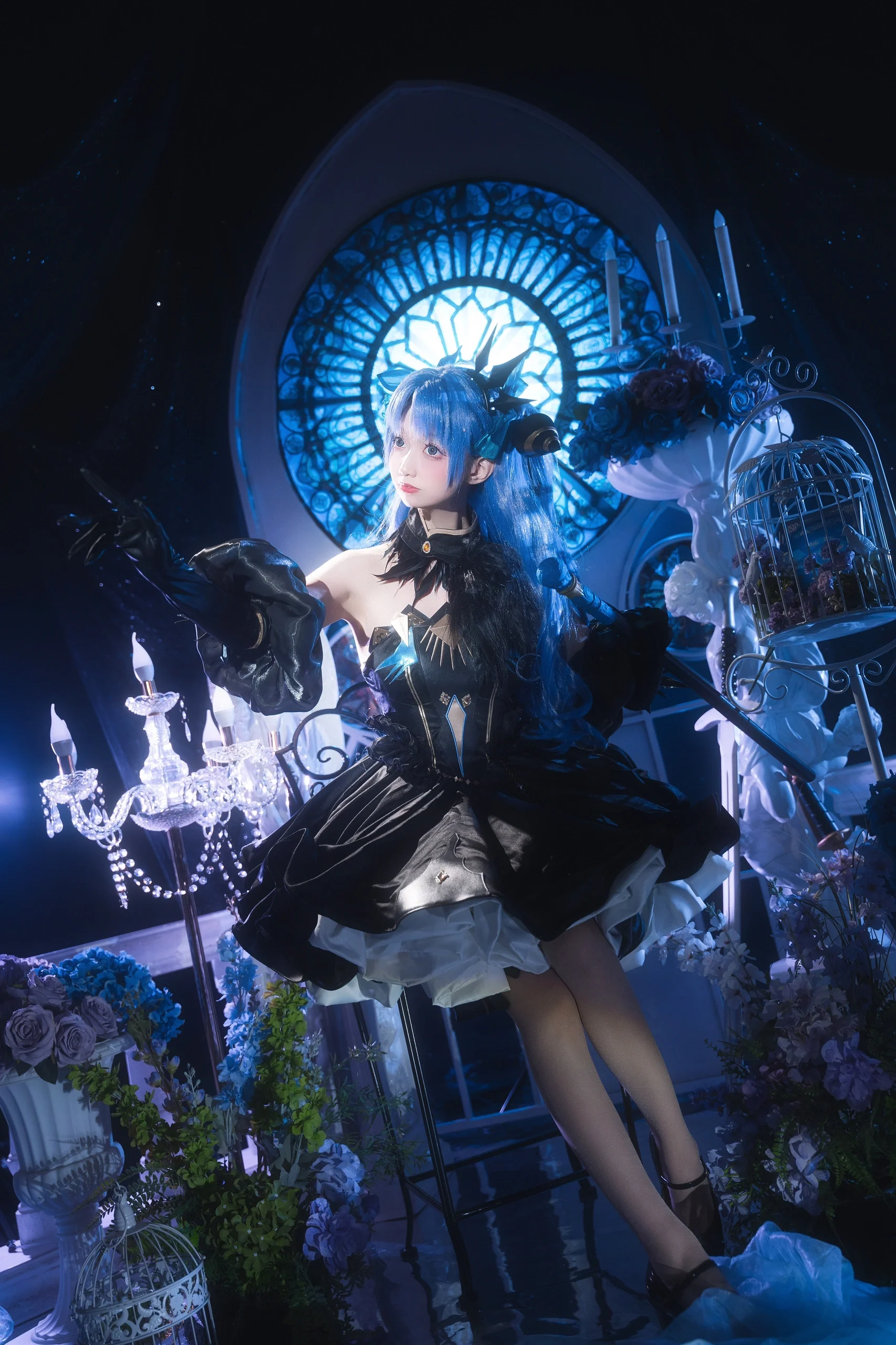 【宇宙艾蕾cos】Fate/Grand Order里那抹清冷的冰蓝 - 第 8 张