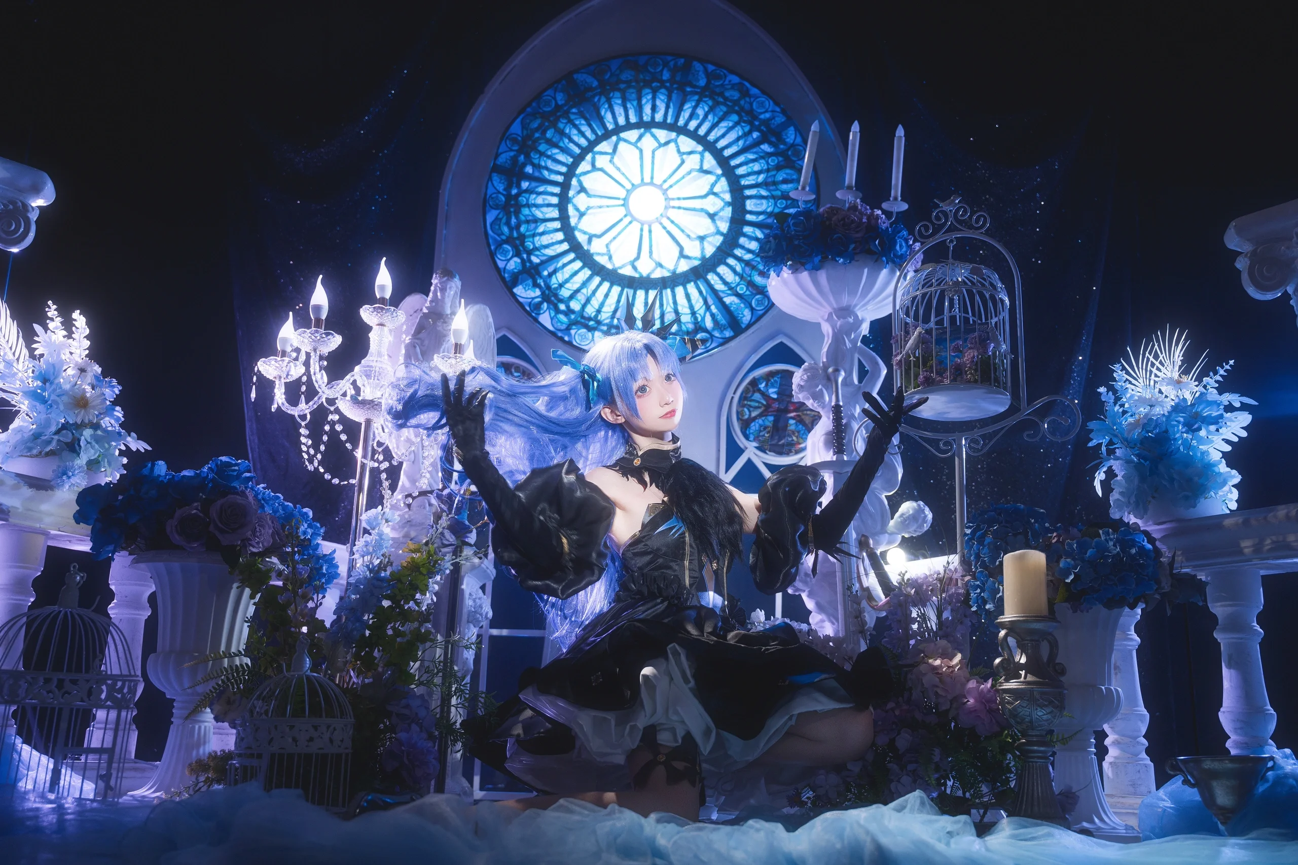 【宇宙艾蕾cos】Fate/Grand Order里那抹清冷的冰蓝 - 第 9 张