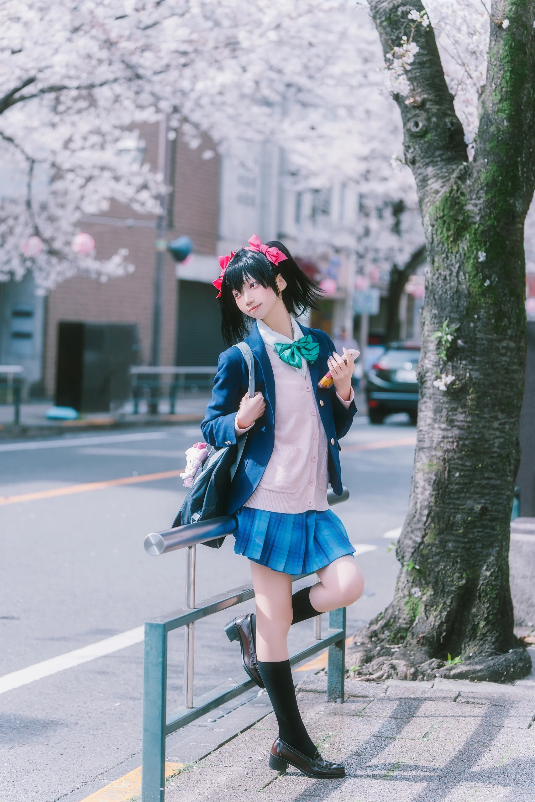 [Yazawa Nico Cosplay] Love Live! School Idol's Daily Life Under the Cherry Blossom Trees - Image 1