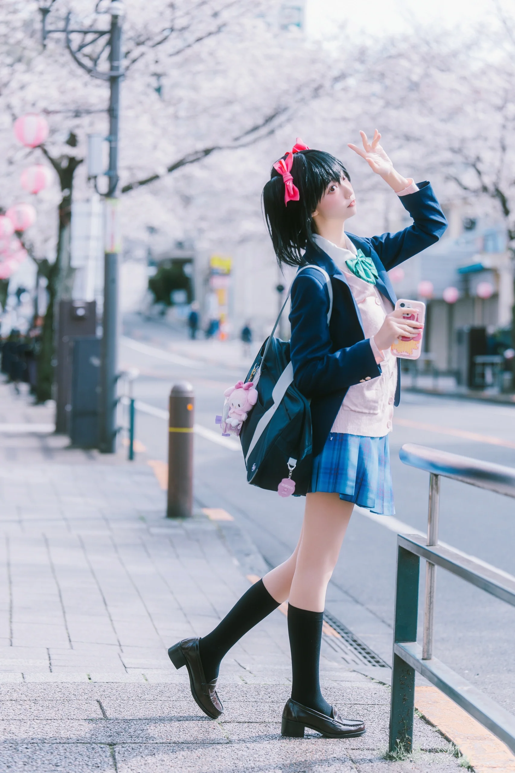 【矢泽妮可cos】LoveLive! 樱花树下的校园偶像日常正片