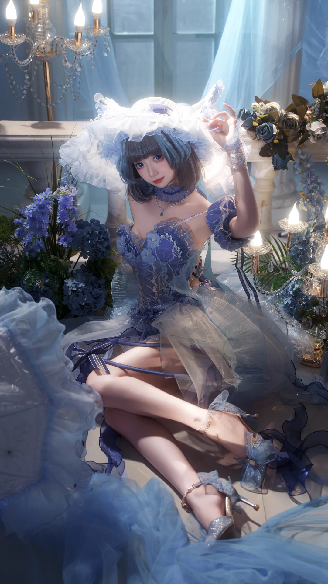 【碧藍航線柴郡cos】廢稿藍調下的夢幻演繹 - 第 1 張