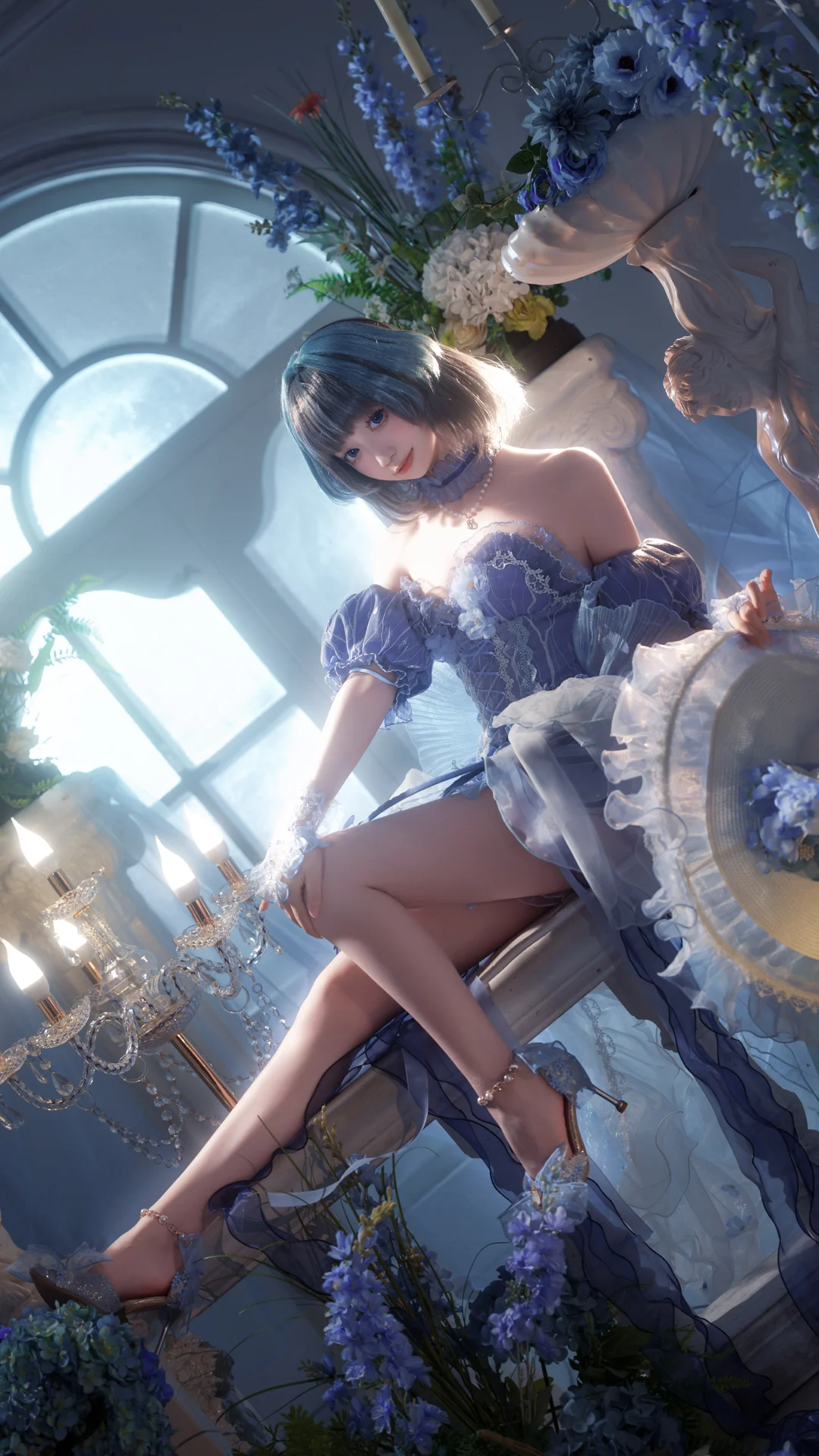 【碧藍航線柴郡cos】廢稿藍調下的夢幻演繹 - 第 10 張
