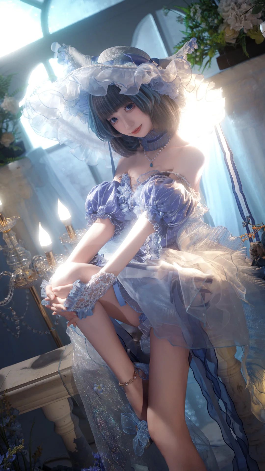【碧藍航線柴郡cos】廢稿藍調下的夢幻演繹 - 第 4 張