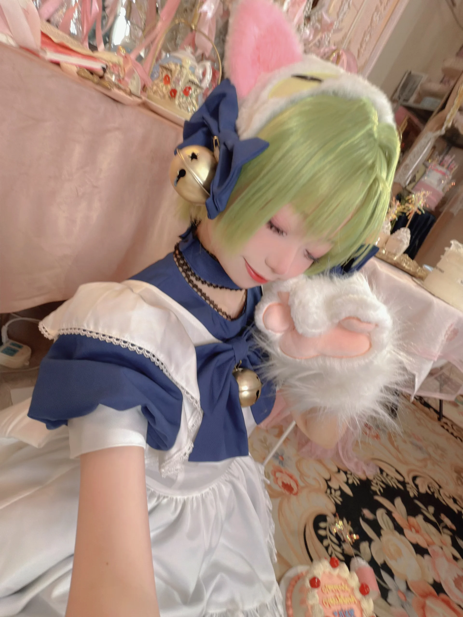 [Di Gi Charat Cosplay] Retro Catgirl Portrait Share of Di Gi Charat / Chocolat - Image 10