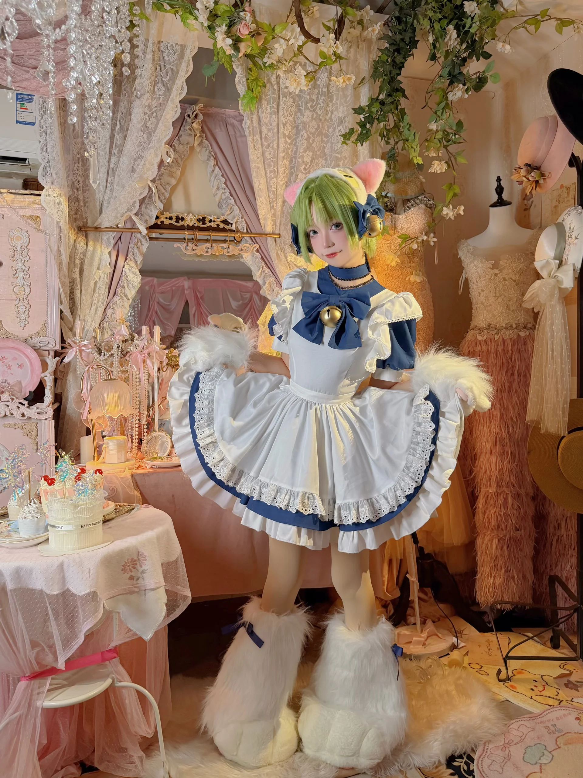 【铃铛猫娘cos】digicharat数码子的复古猫娘人像分享