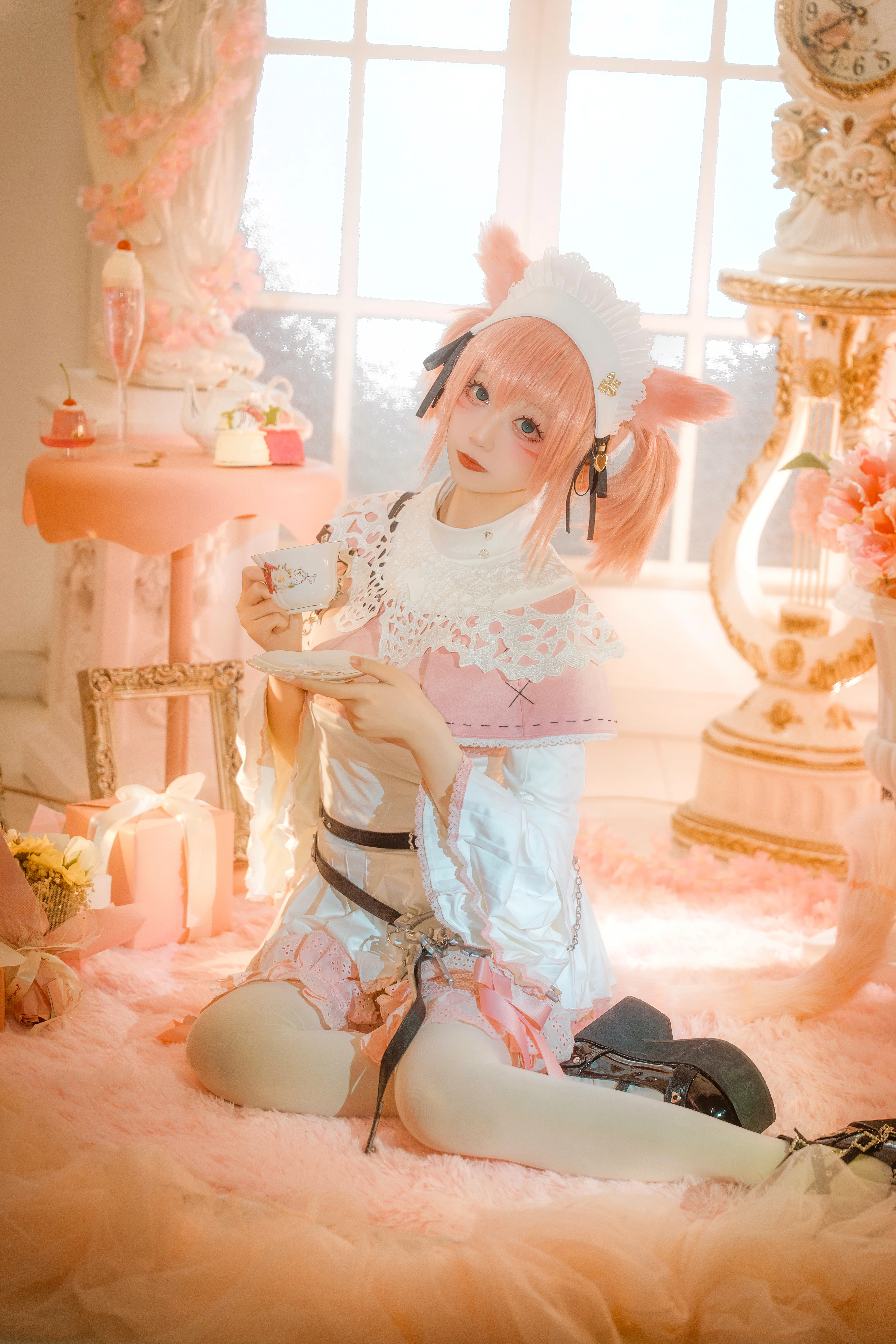 【白魔小猫cos】最终幻想14，元宵节的治愈白魔法师 - 第 10 张